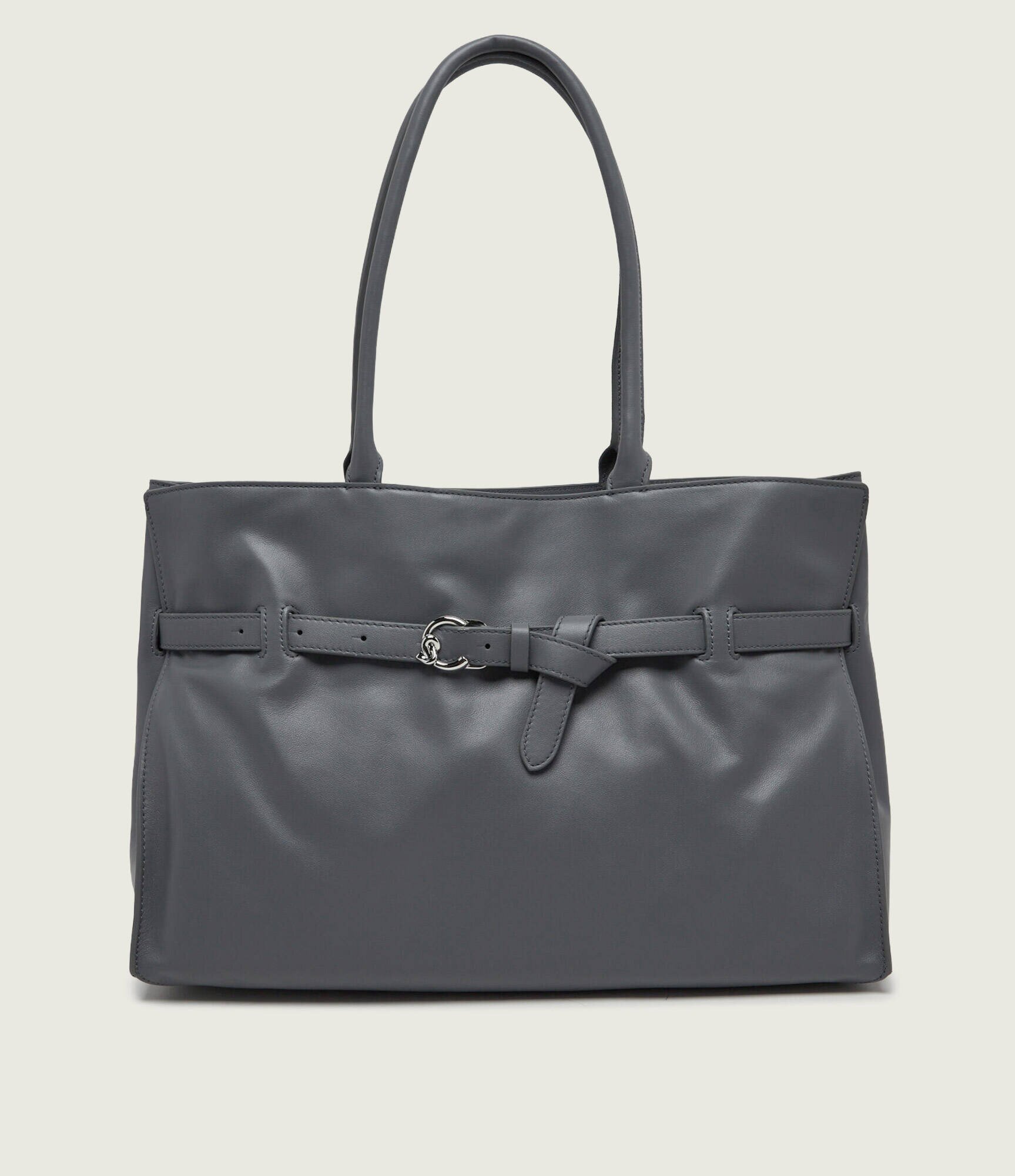 Coccinelle De piele geantă shopper Sabine Soft