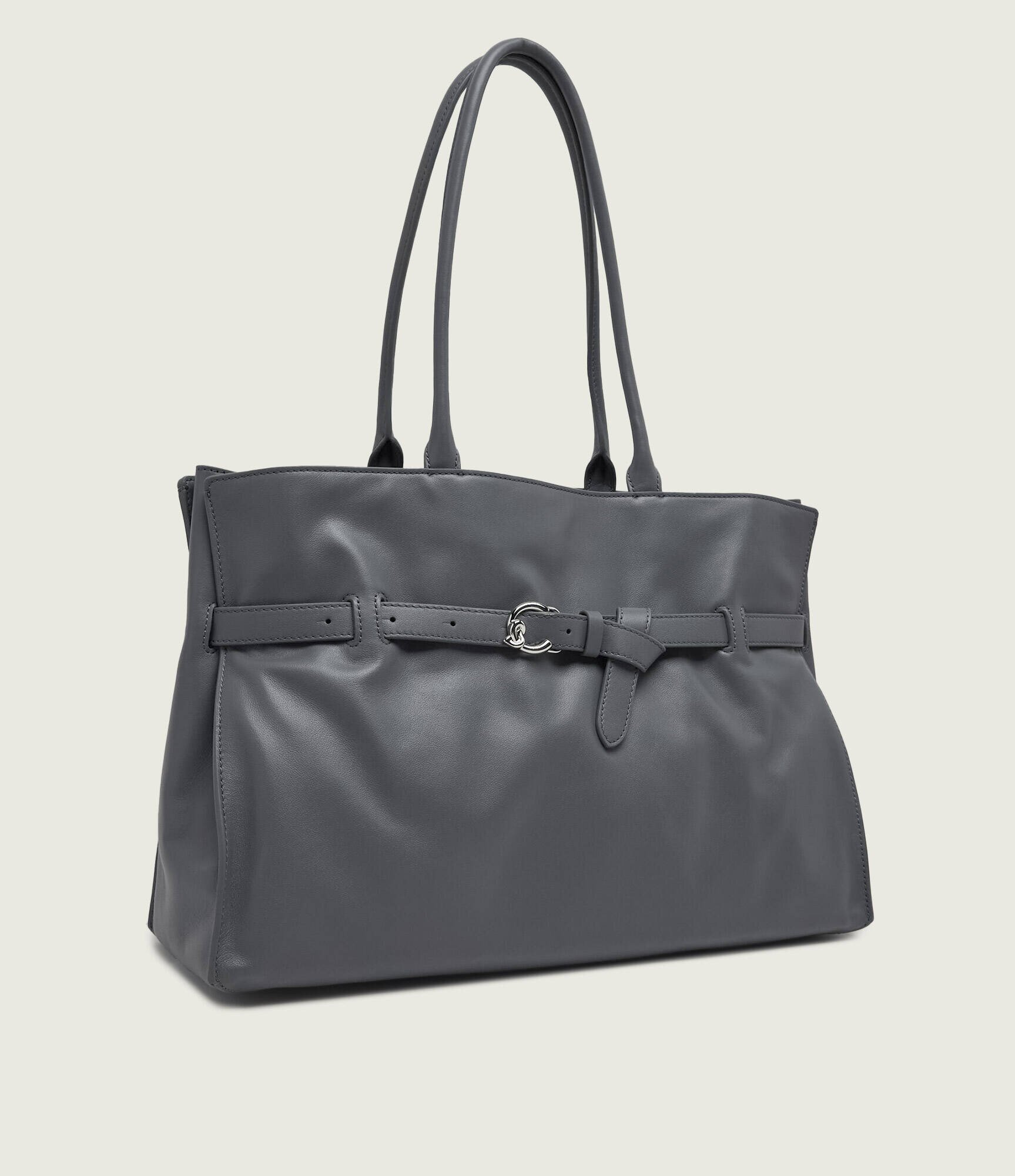 Coccinelle De piele geantă shopper Sabine Soft