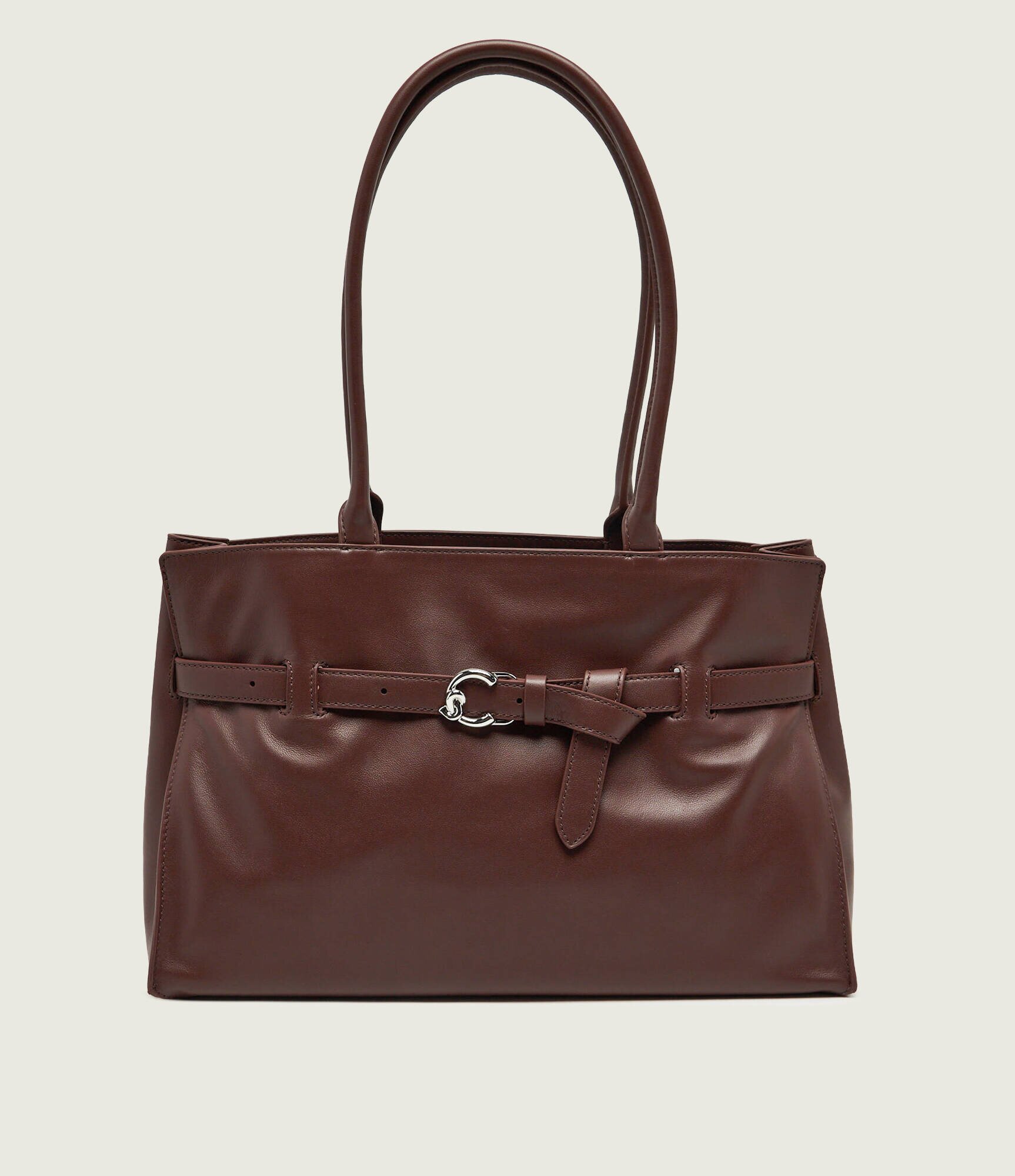 Coccinelle De piele geantă shopper Sabine Soft