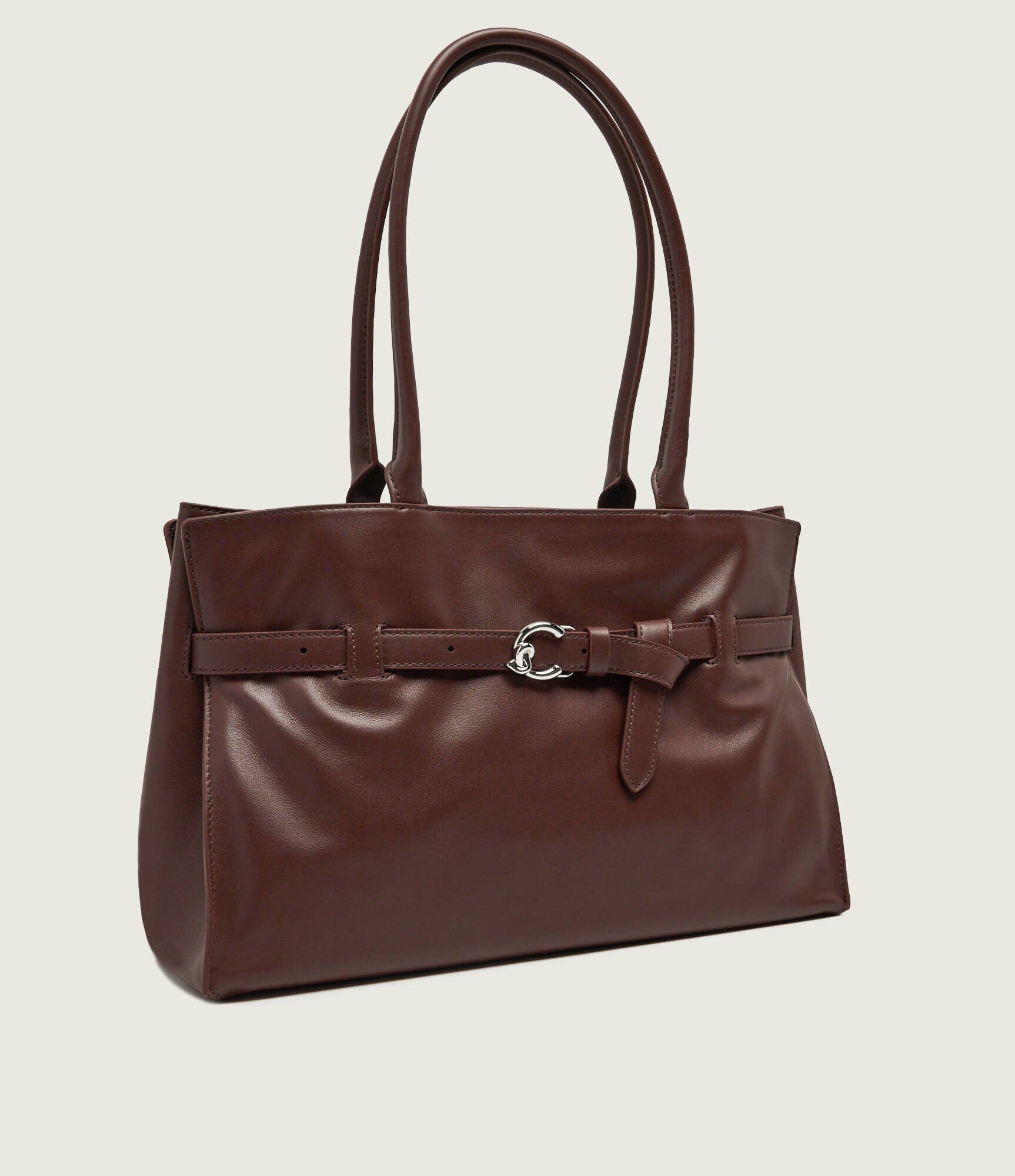 Coccinelle De piele geantă shopper Sabine Soft
