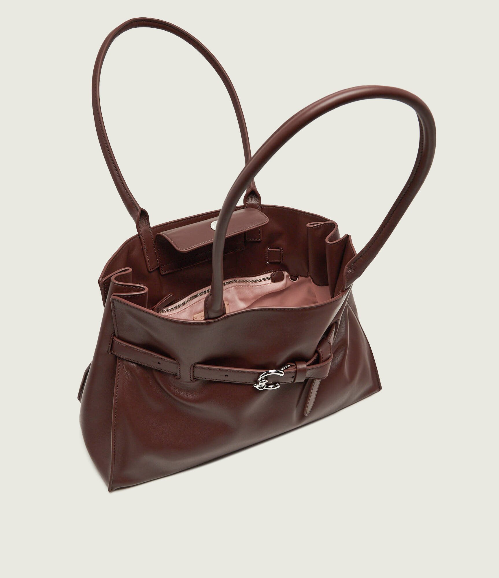 Coccinelle De piele geantă shopper Sabine Soft