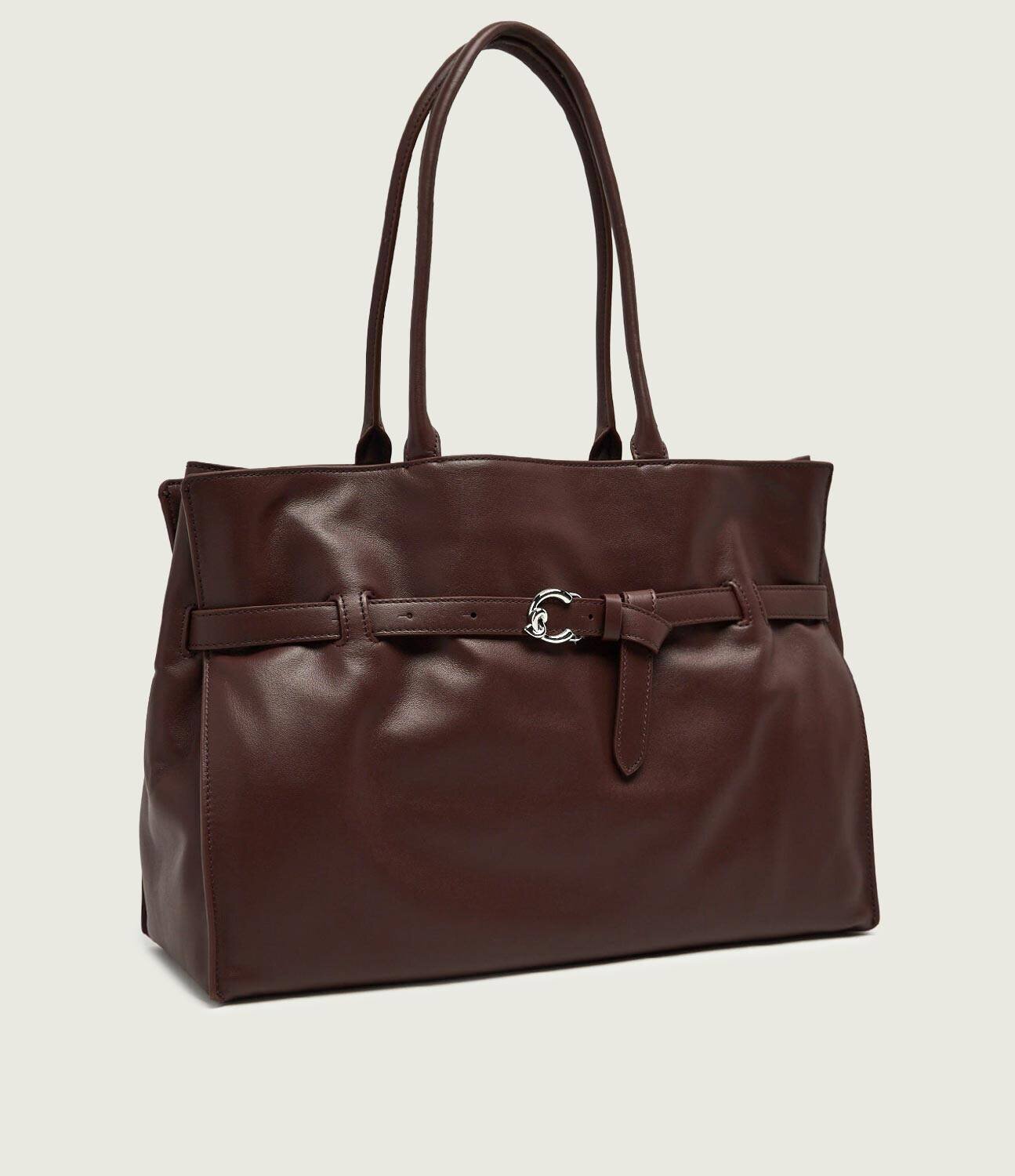 Coccinelle De piele geantă shopper Sabine Soft