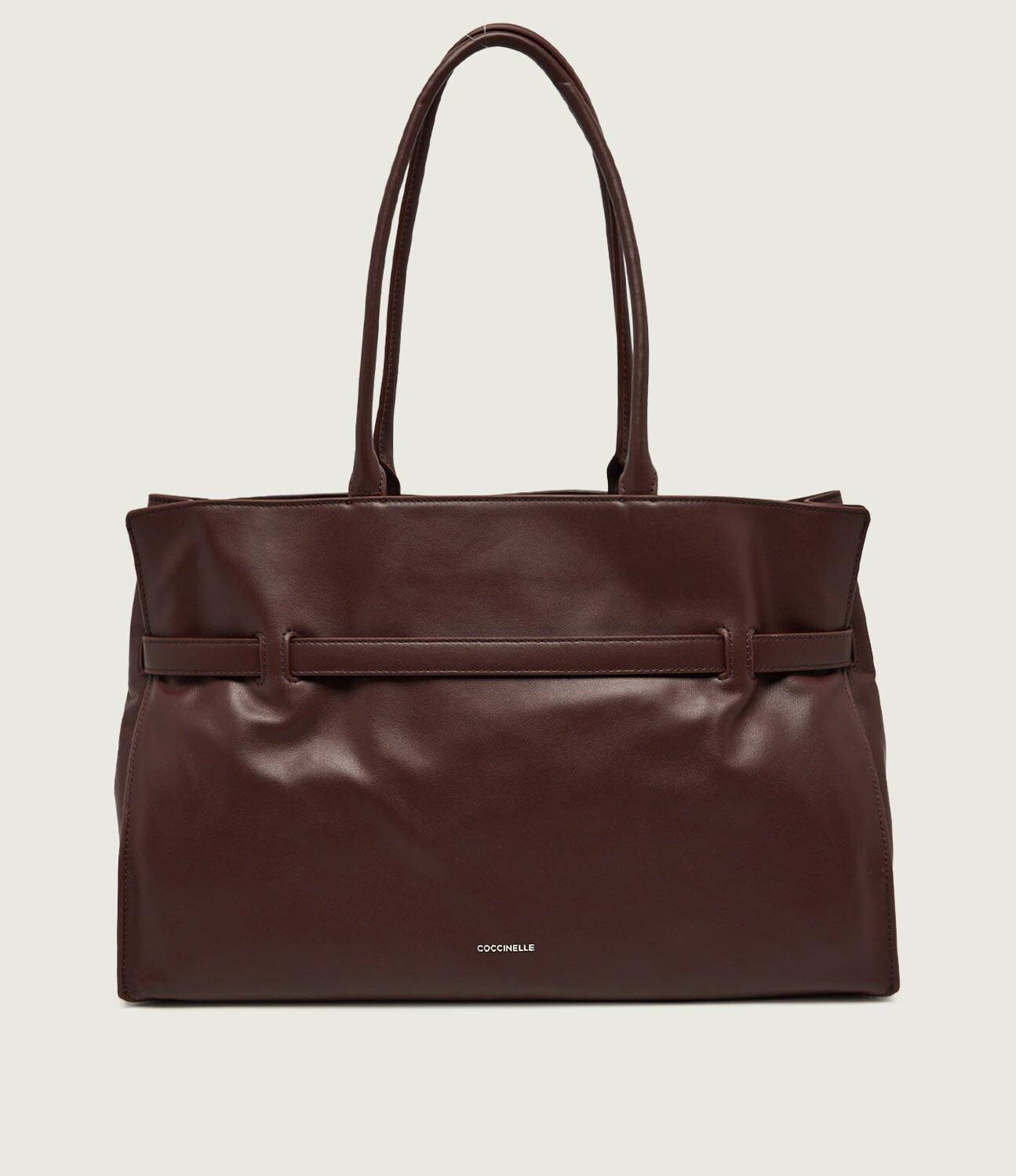 Coccinelle De piele geantă shopper Sabine Soft