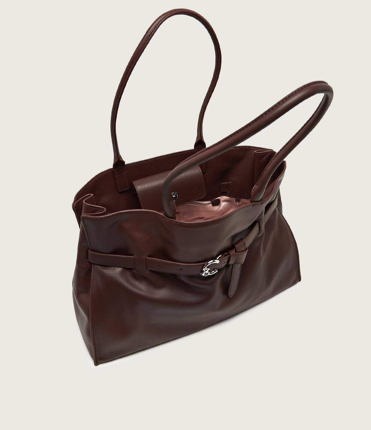 Coccinelle De piele geantă shopper Sabine Soft