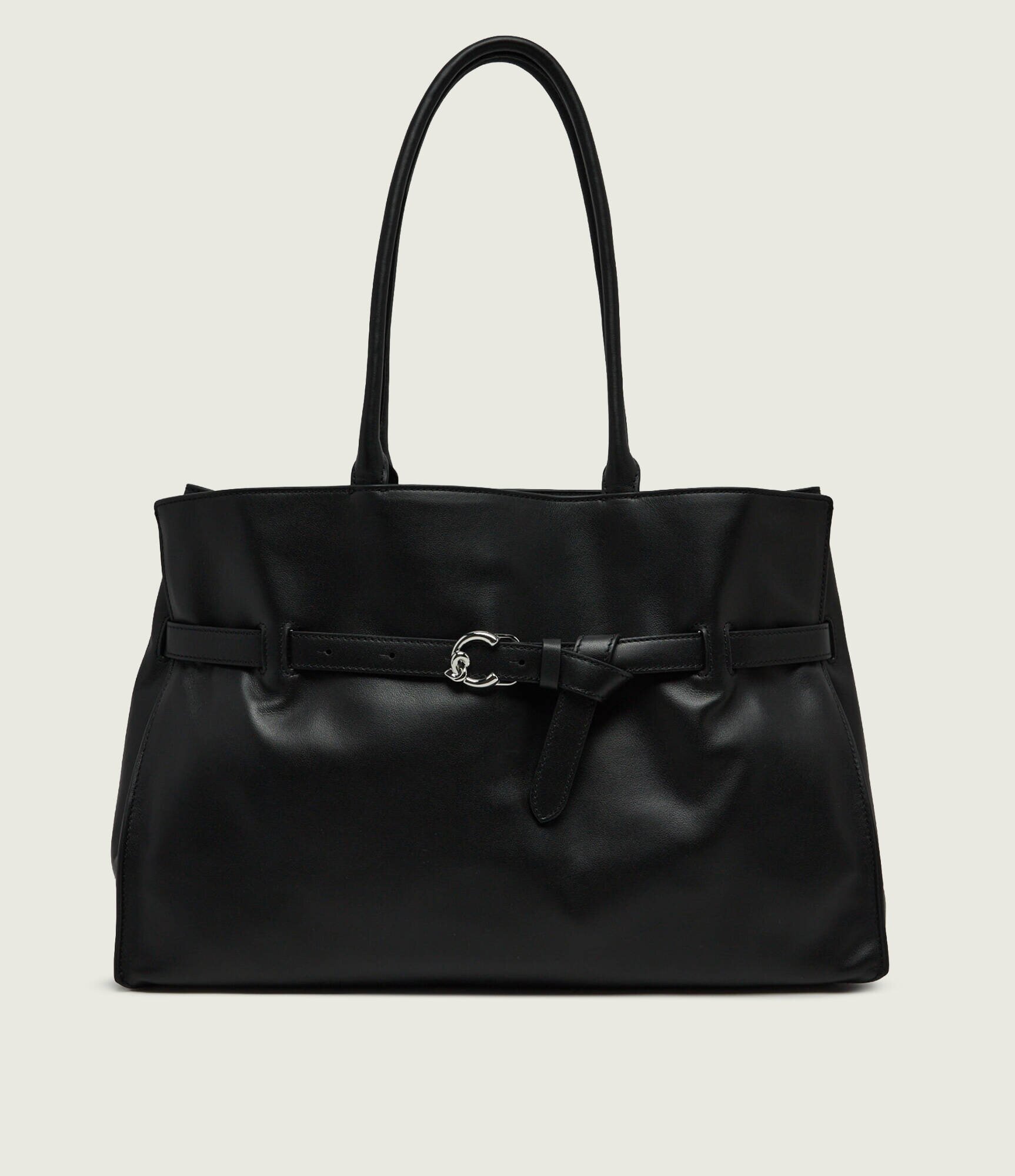 Coccinelle De piele geantă shopper Sabine Soft