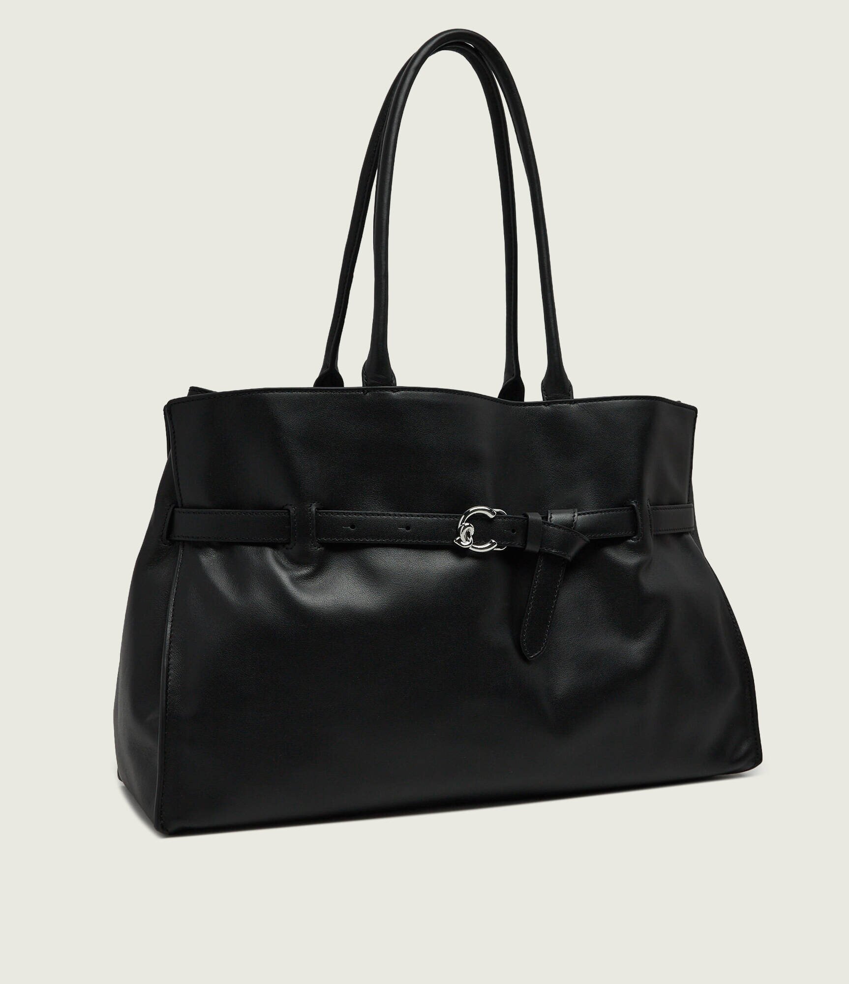 Coccinelle De piele geantă shopper Sabine Soft