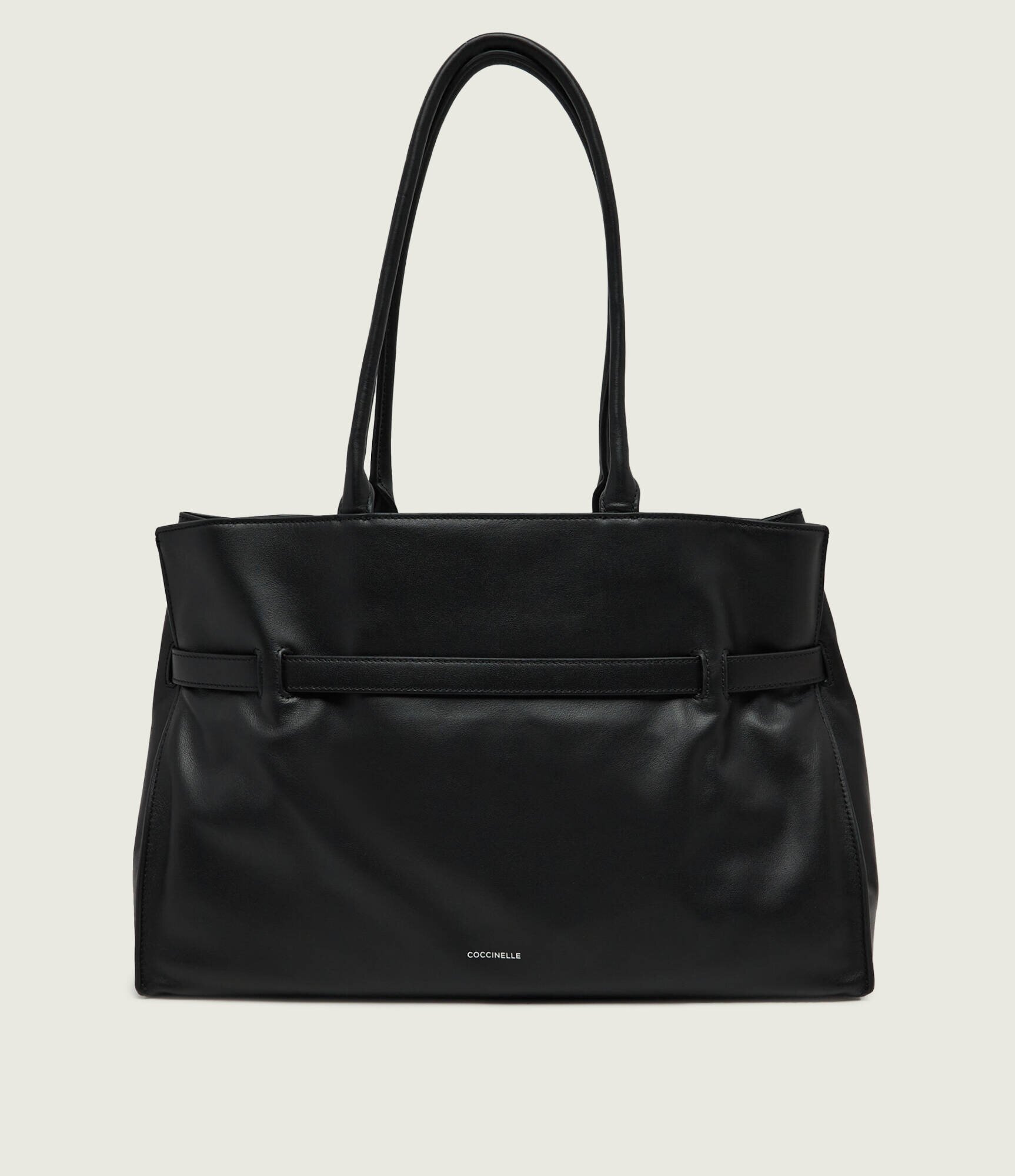 Coccinelle De piele geantă shopper Sabine Soft