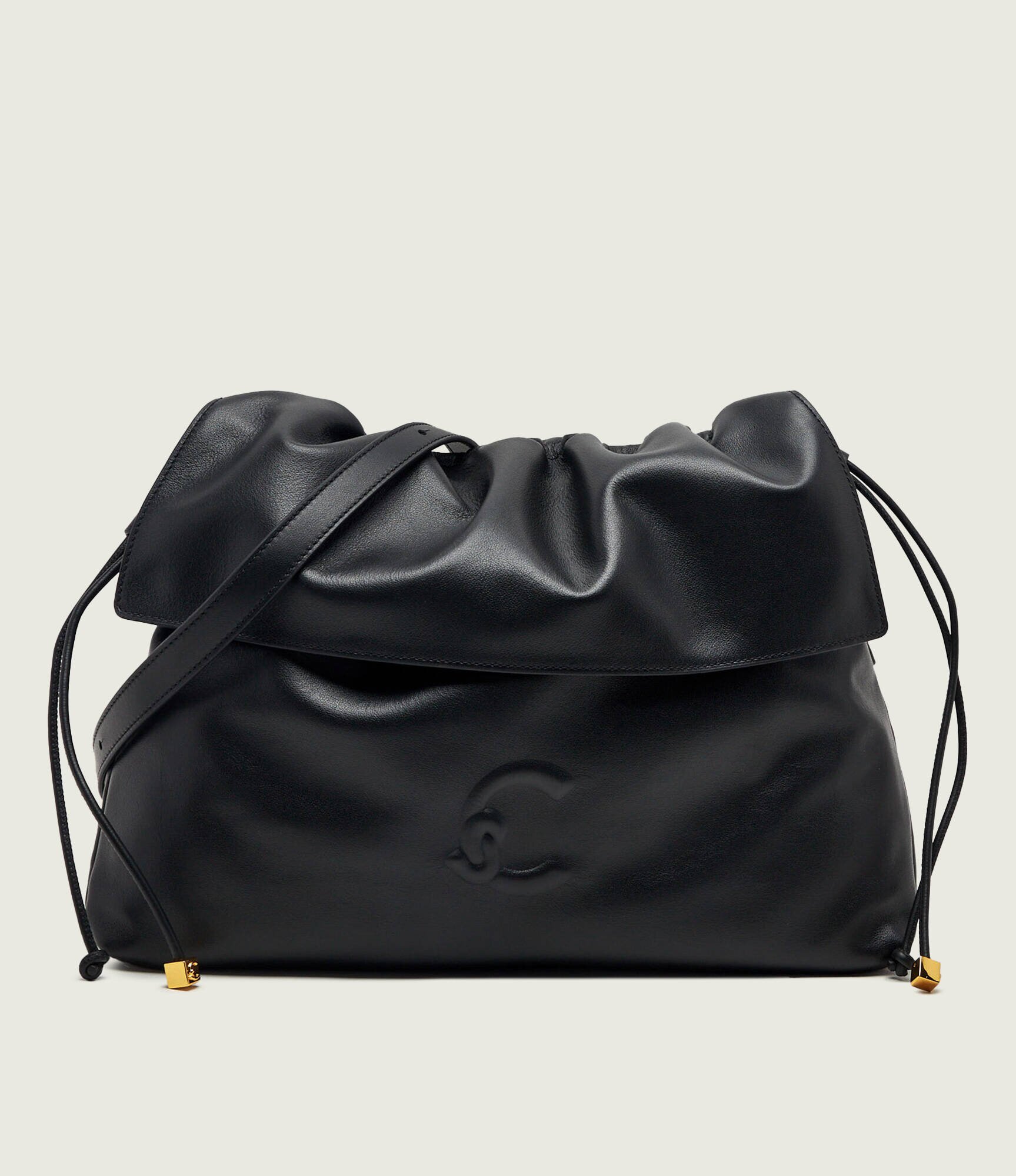 Coccinelle De piele geantă tip sac Lidia
