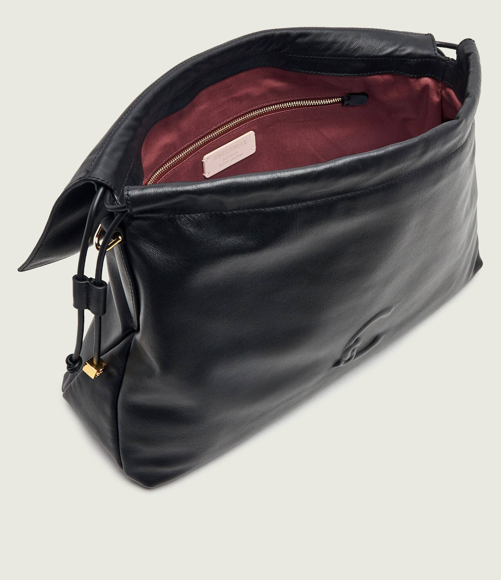 Coccinelle De piele geantă tip sac Lidia