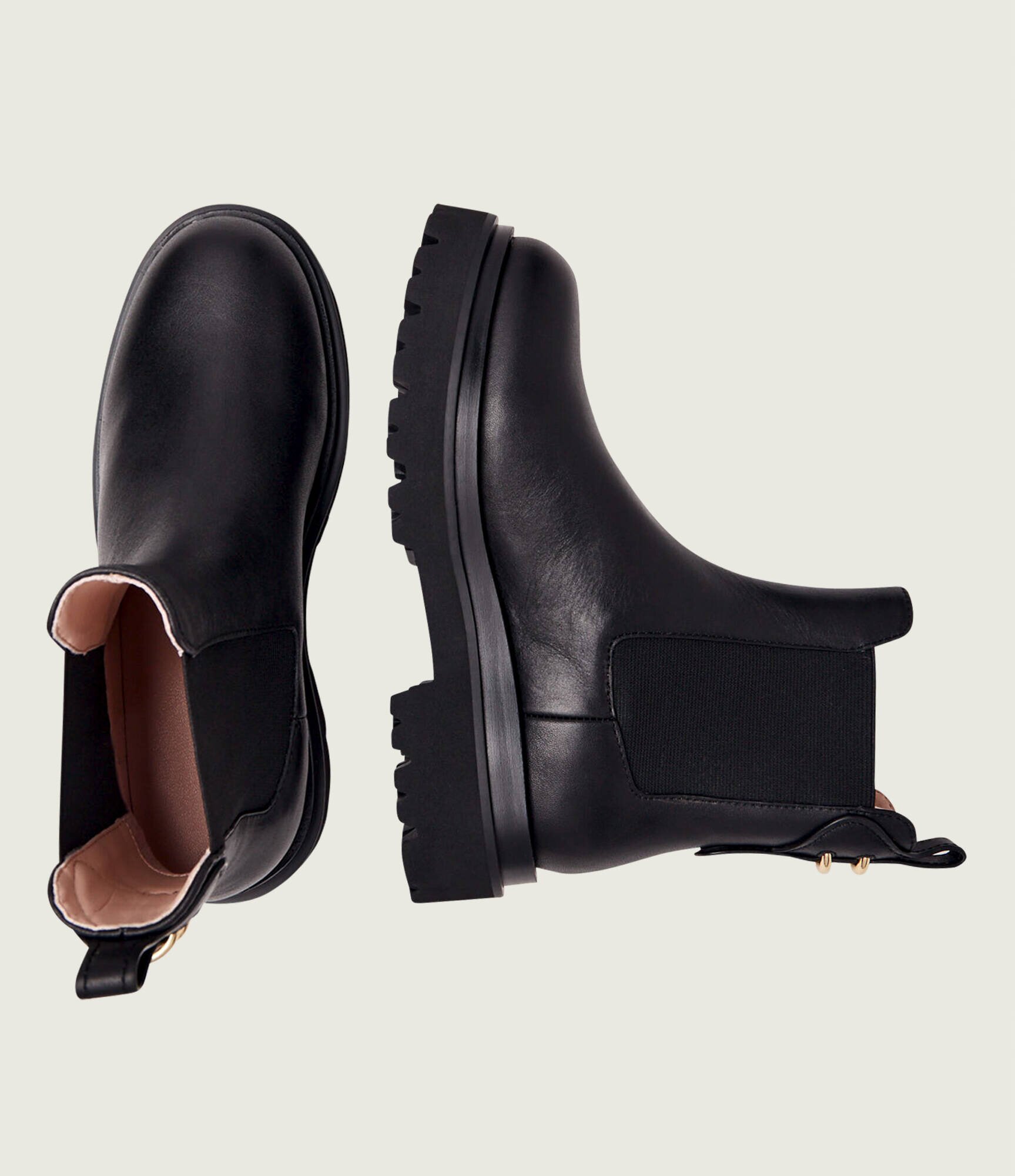 Coccinelle De piele ghete chelsea Mavery