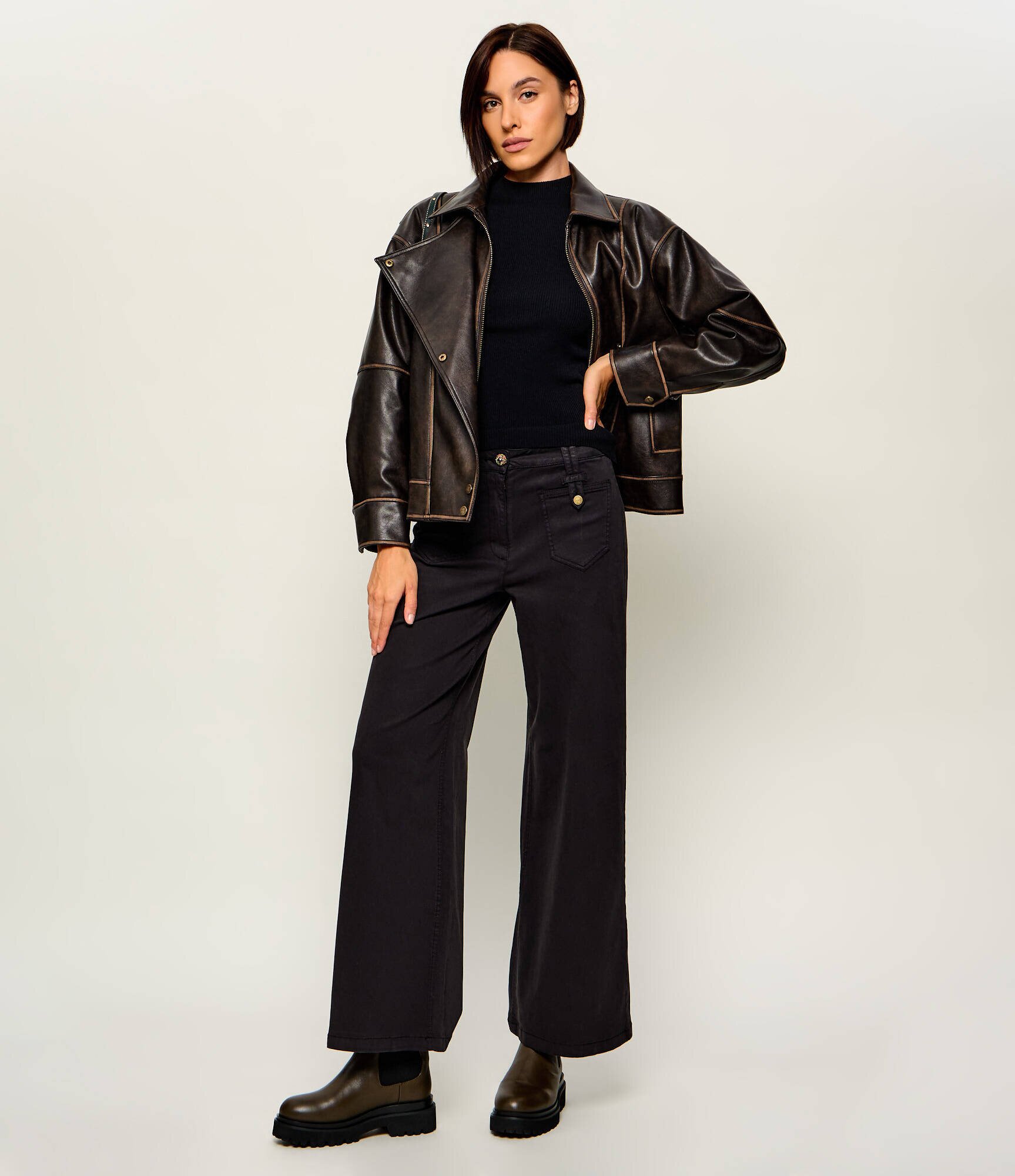 Coccinelle De piele ghete chelsea Mavery