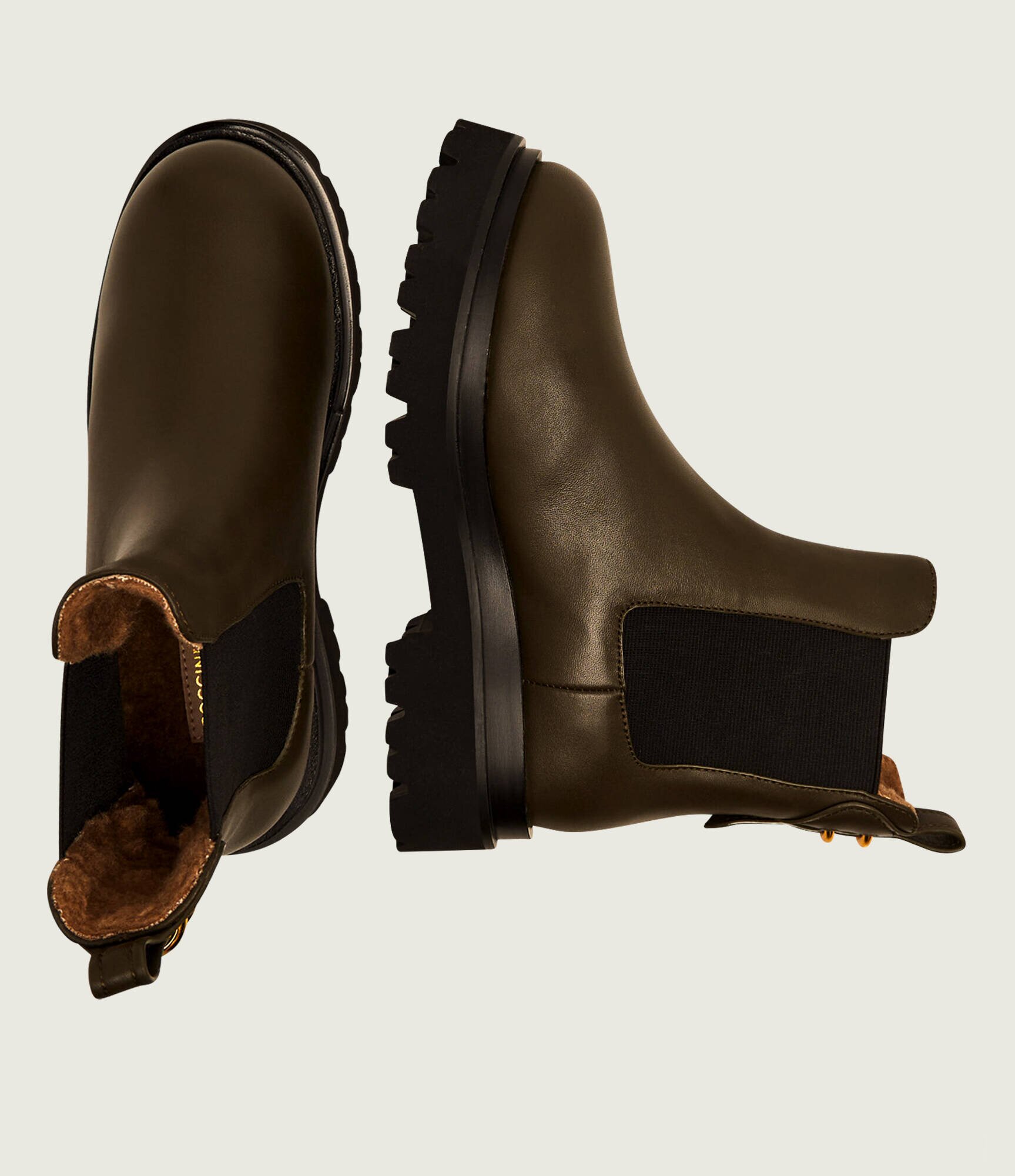 Coccinelle De piele ghete chelsea Mavery