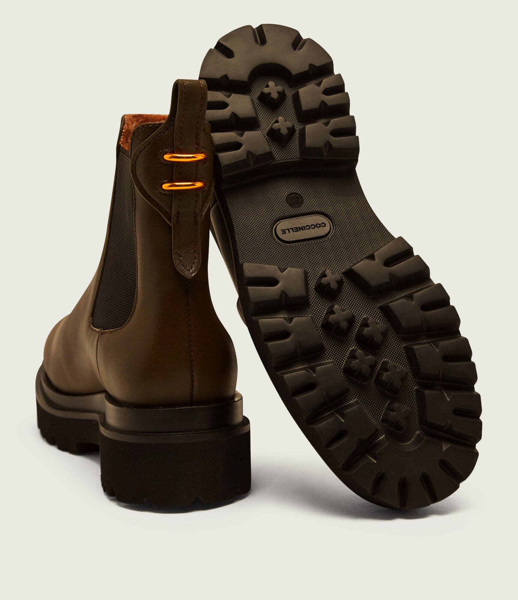 Coccinelle De piele ghete chelsea Mavery