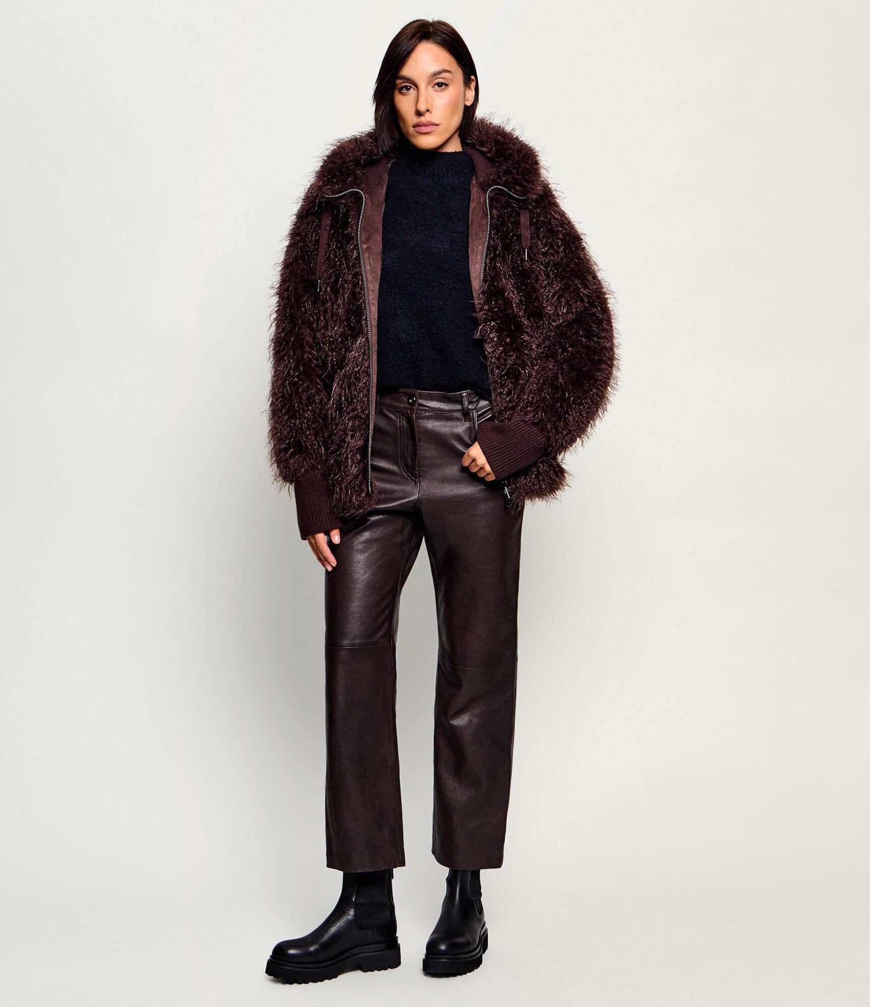 Coccinelle De piele ghete chelsea Mavery