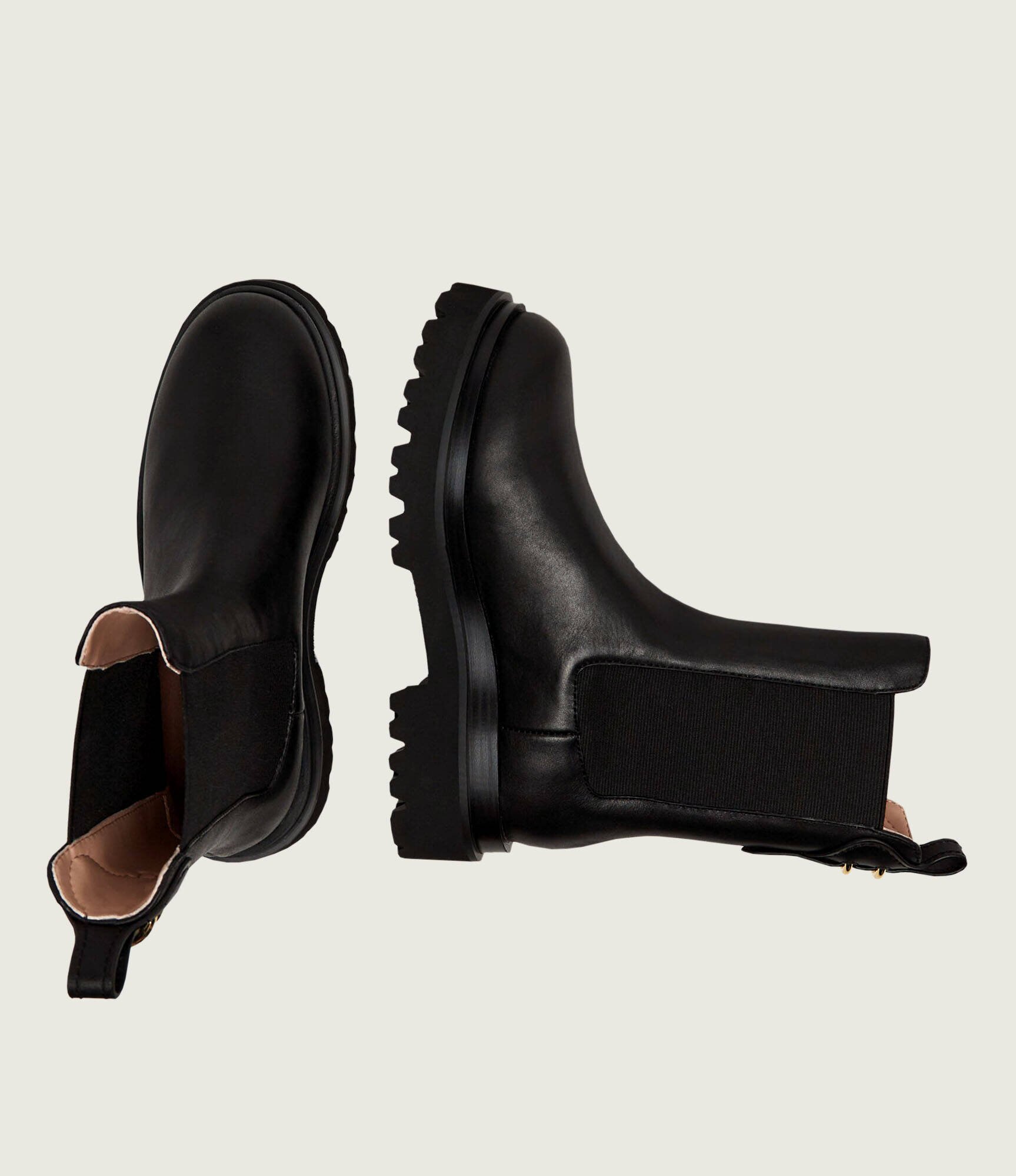 Coccinelle De piele ghete chelsea Mavery