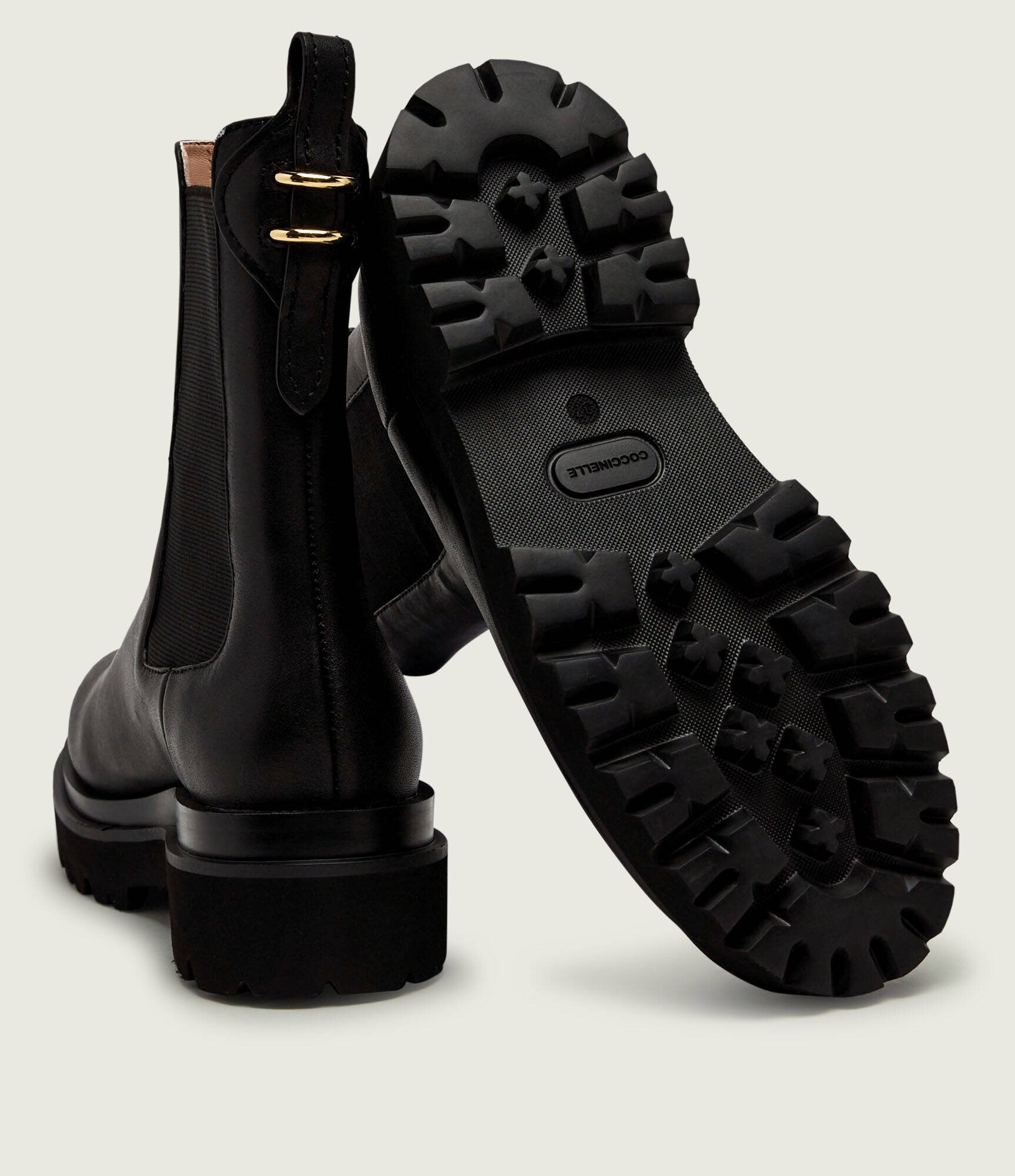 Coccinelle De piele ghete chelsea Mavery