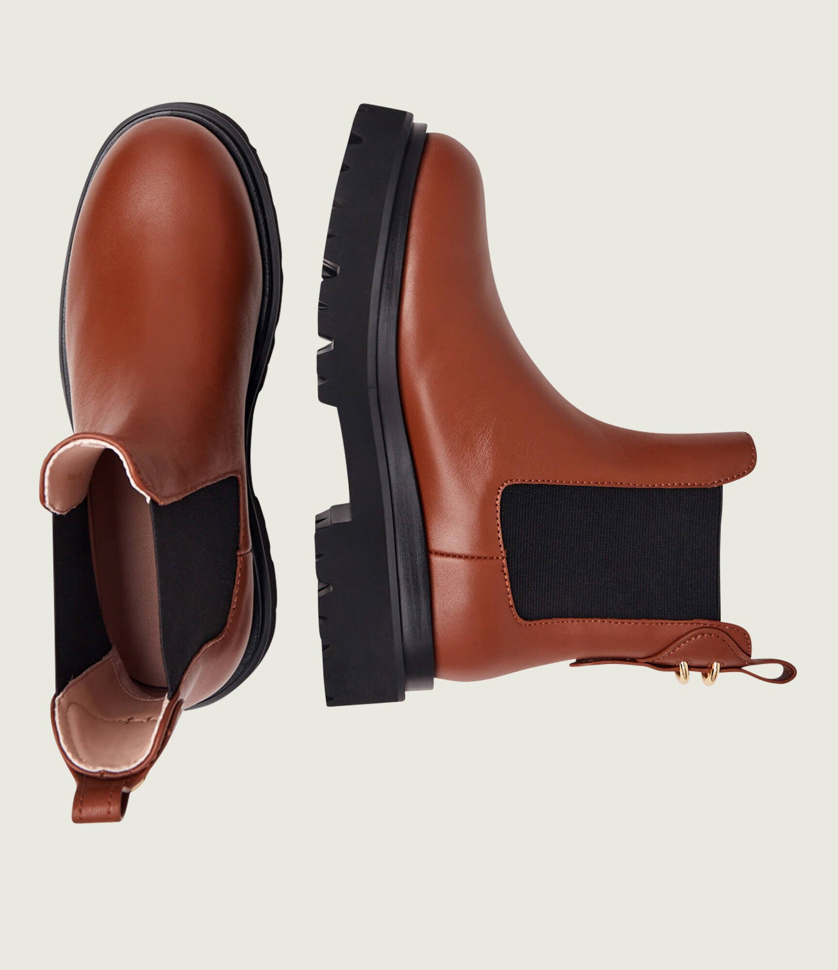 Coccinelle De piele ghete chelsea Mavery