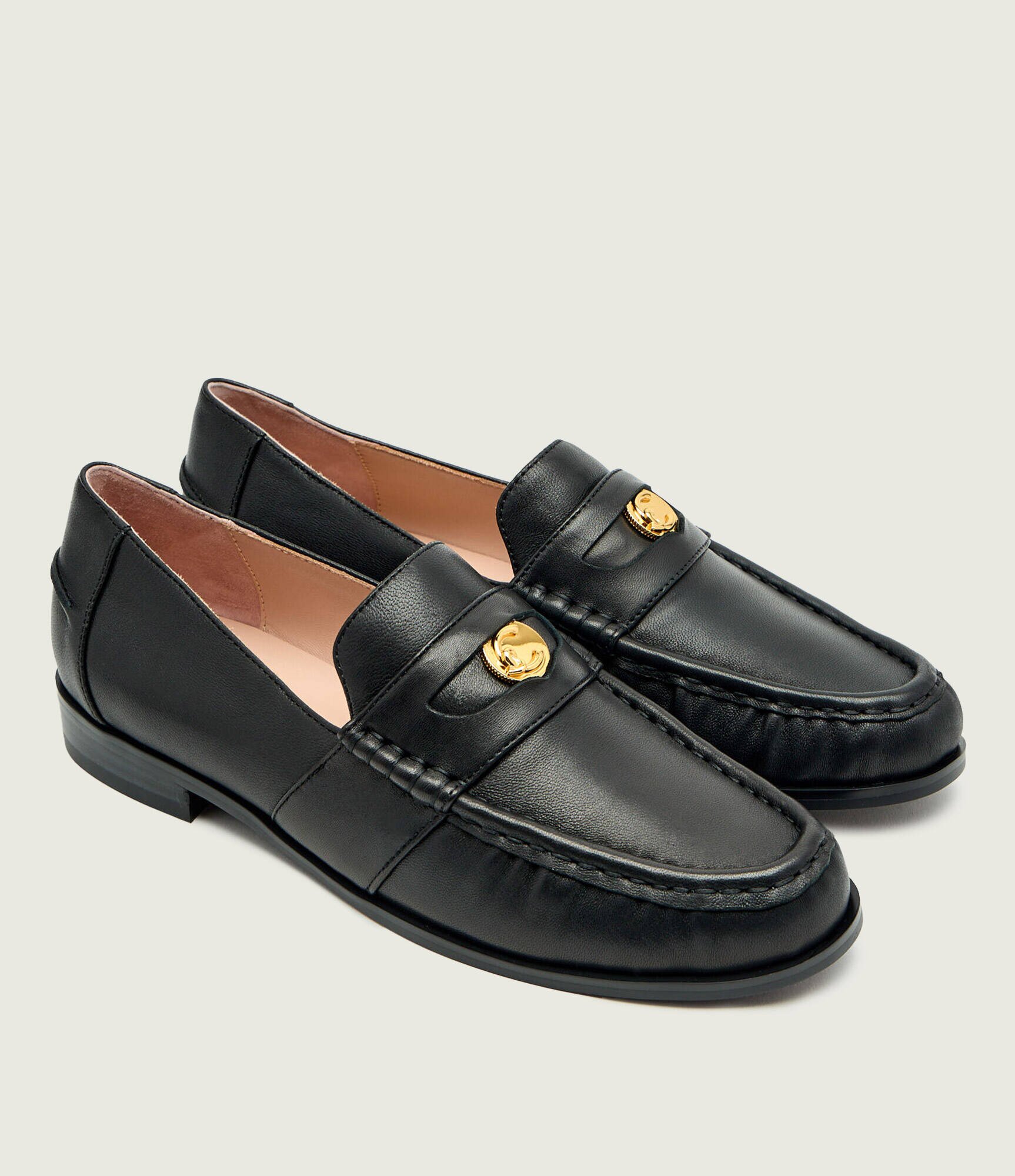 Coccinelle De piele pantofi loafer C-Penny
