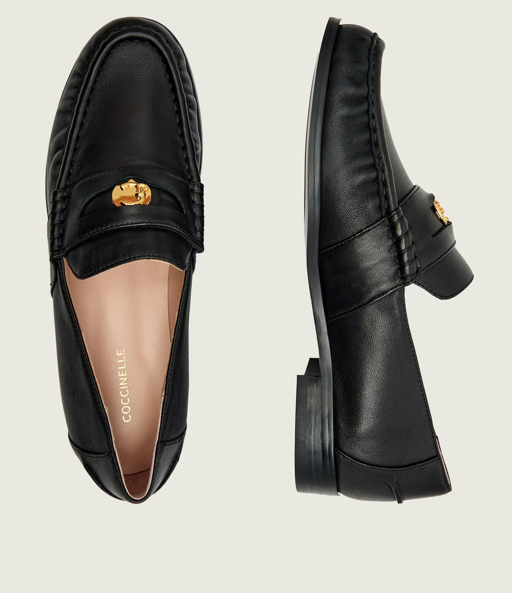 Coccinelle De piele pantofi loafer C-Penny