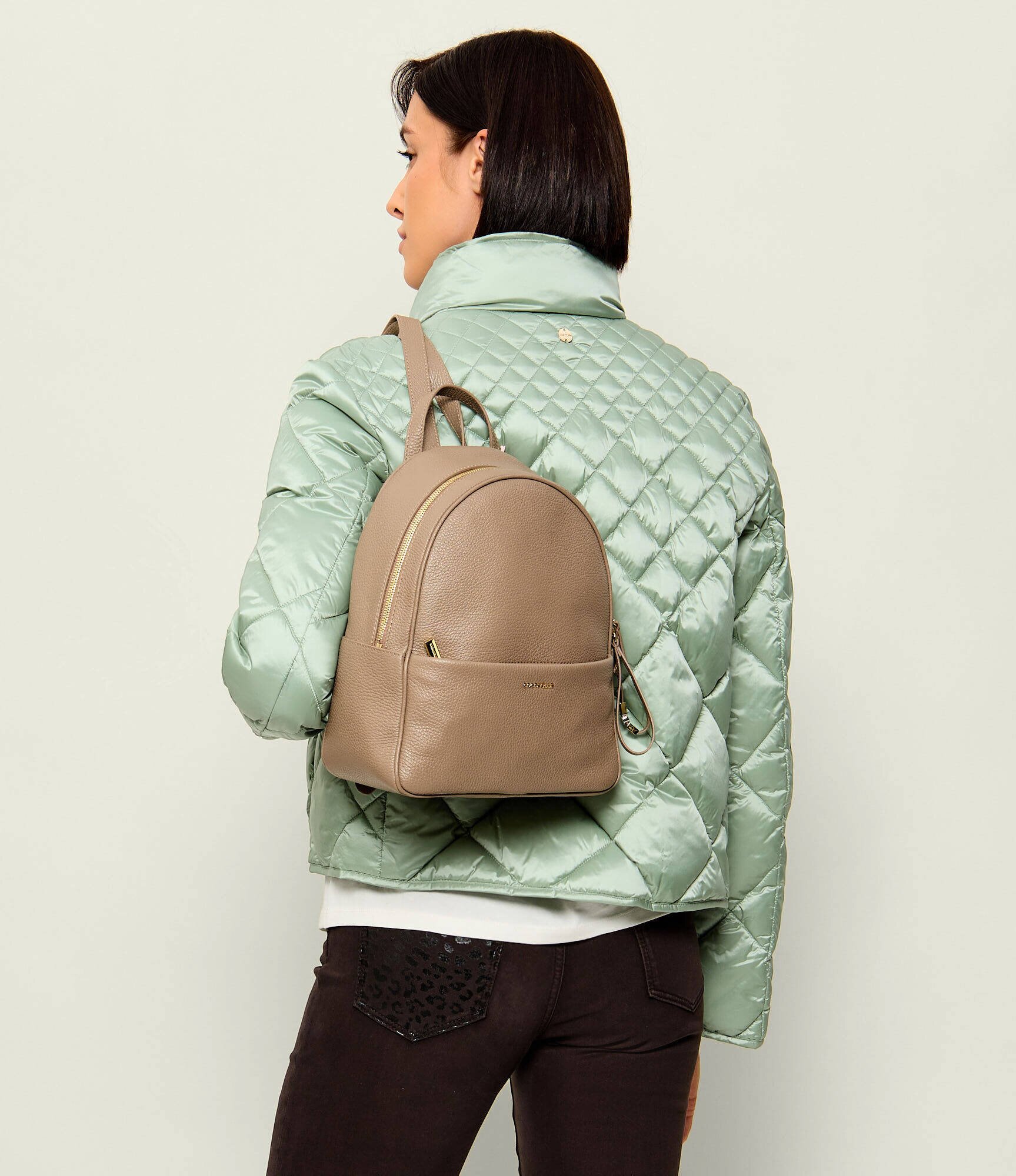 Coccinelle De piele rucsac Nory