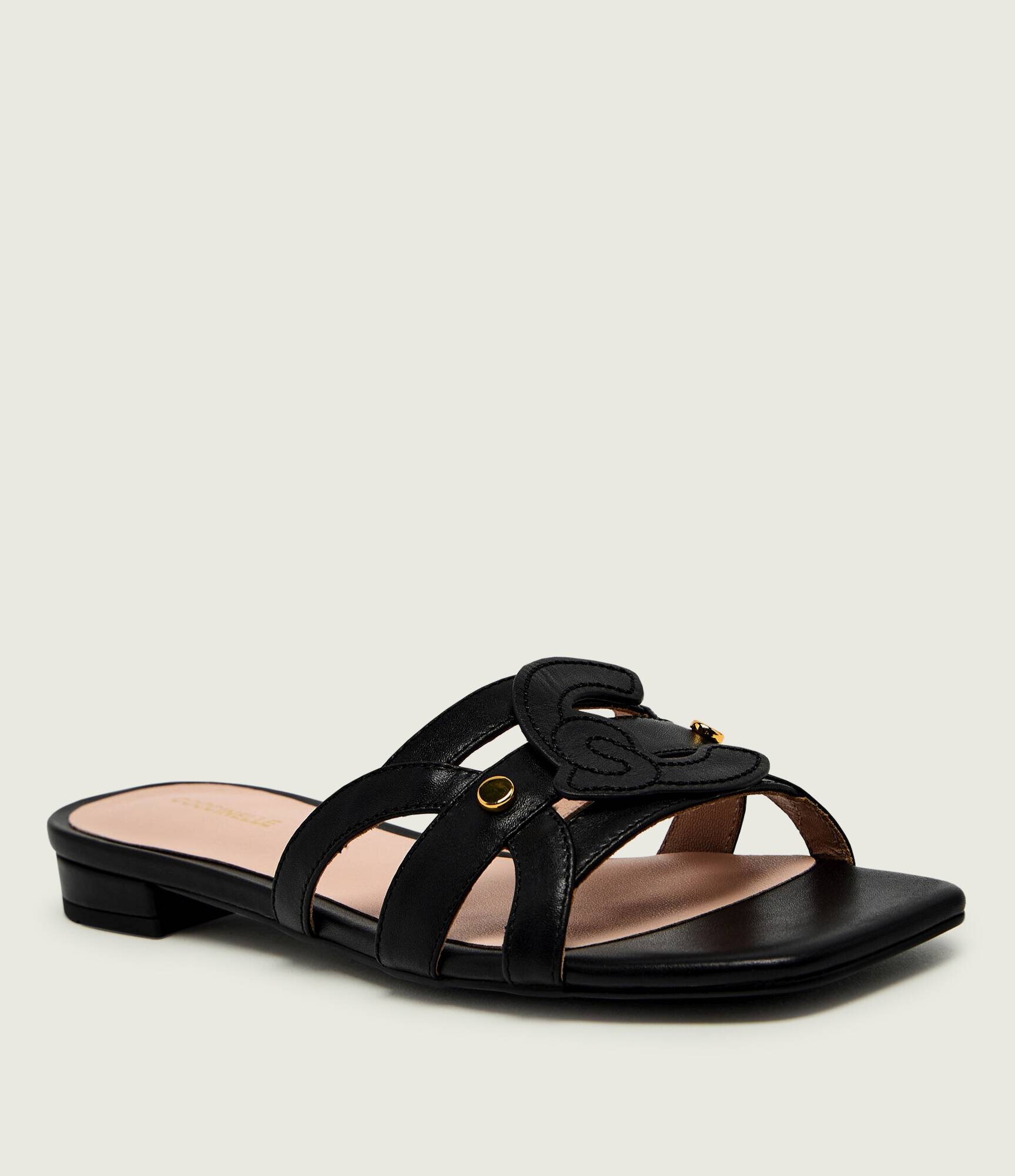 Coccinelle De piele șlapi C-Me