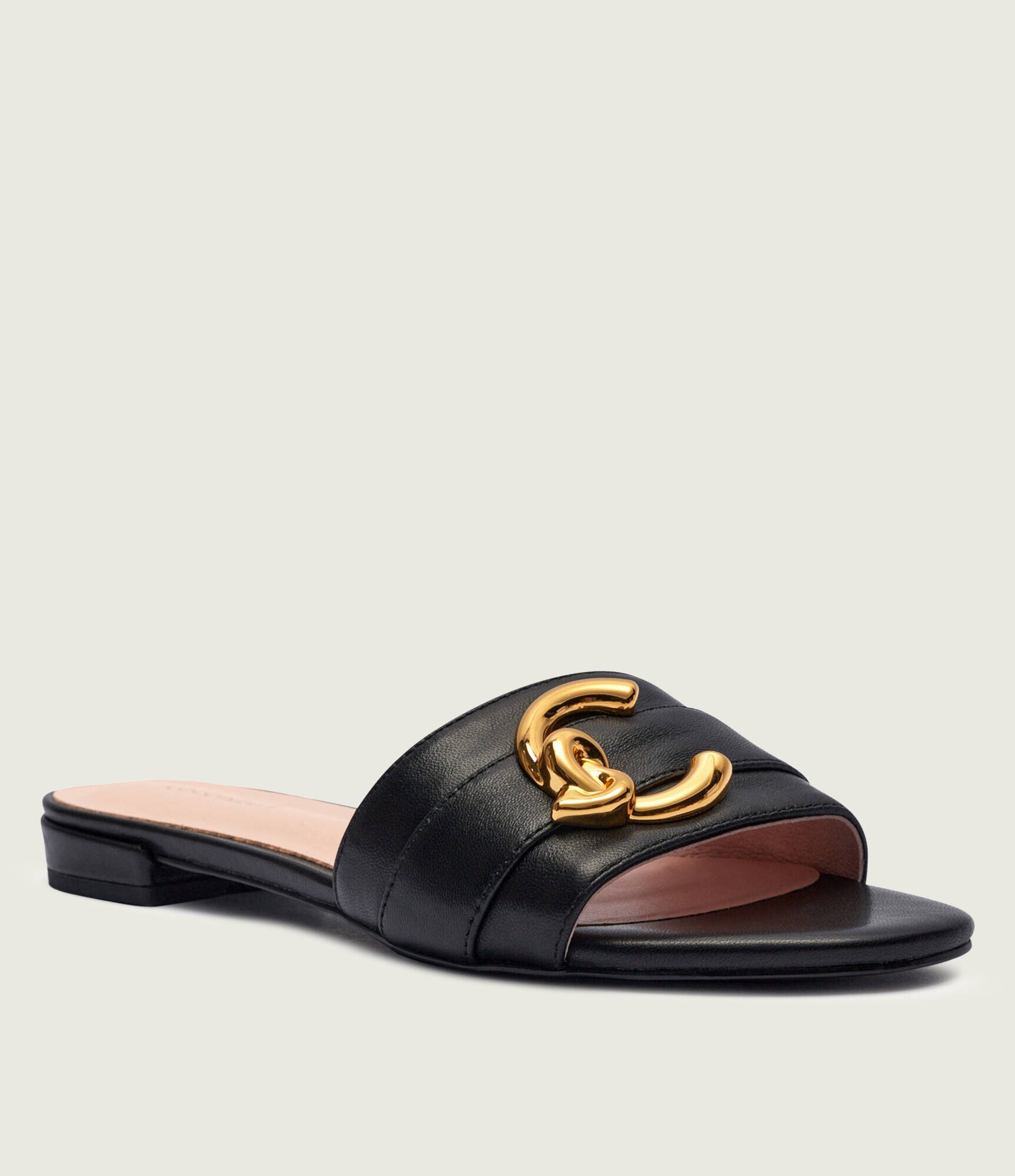 Coccinelle De piele șlapi C-Me Smooth