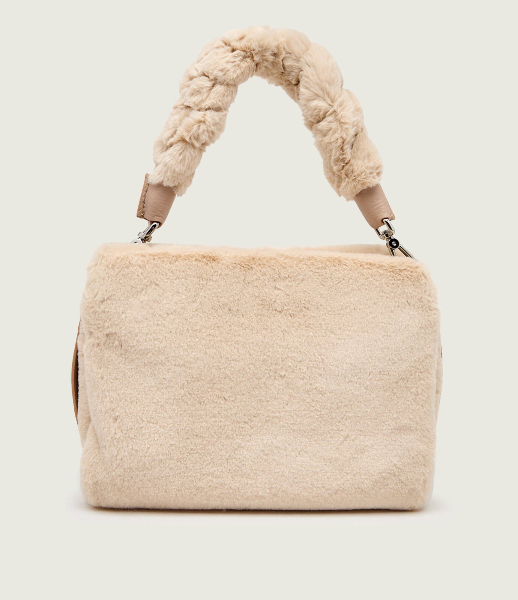 Coccinelle Geantă pe umăr Boheme | shearling cu adaos de piele