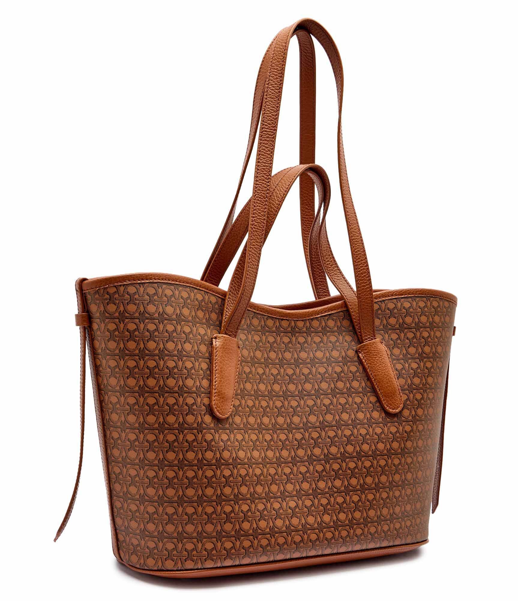 Coccinelle Geantă shopper New Never Without cu adaos de piele
