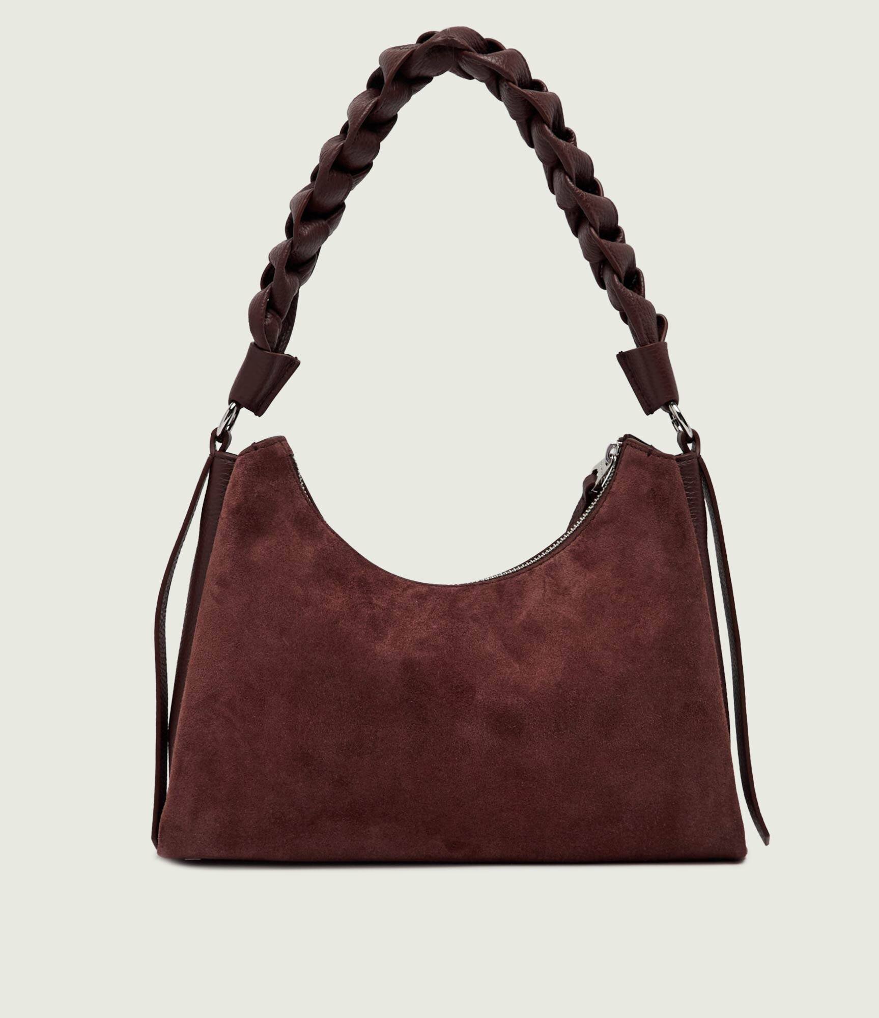 Coccinelle Hobo Boheme | piele întoarsă cu adaos de piele
