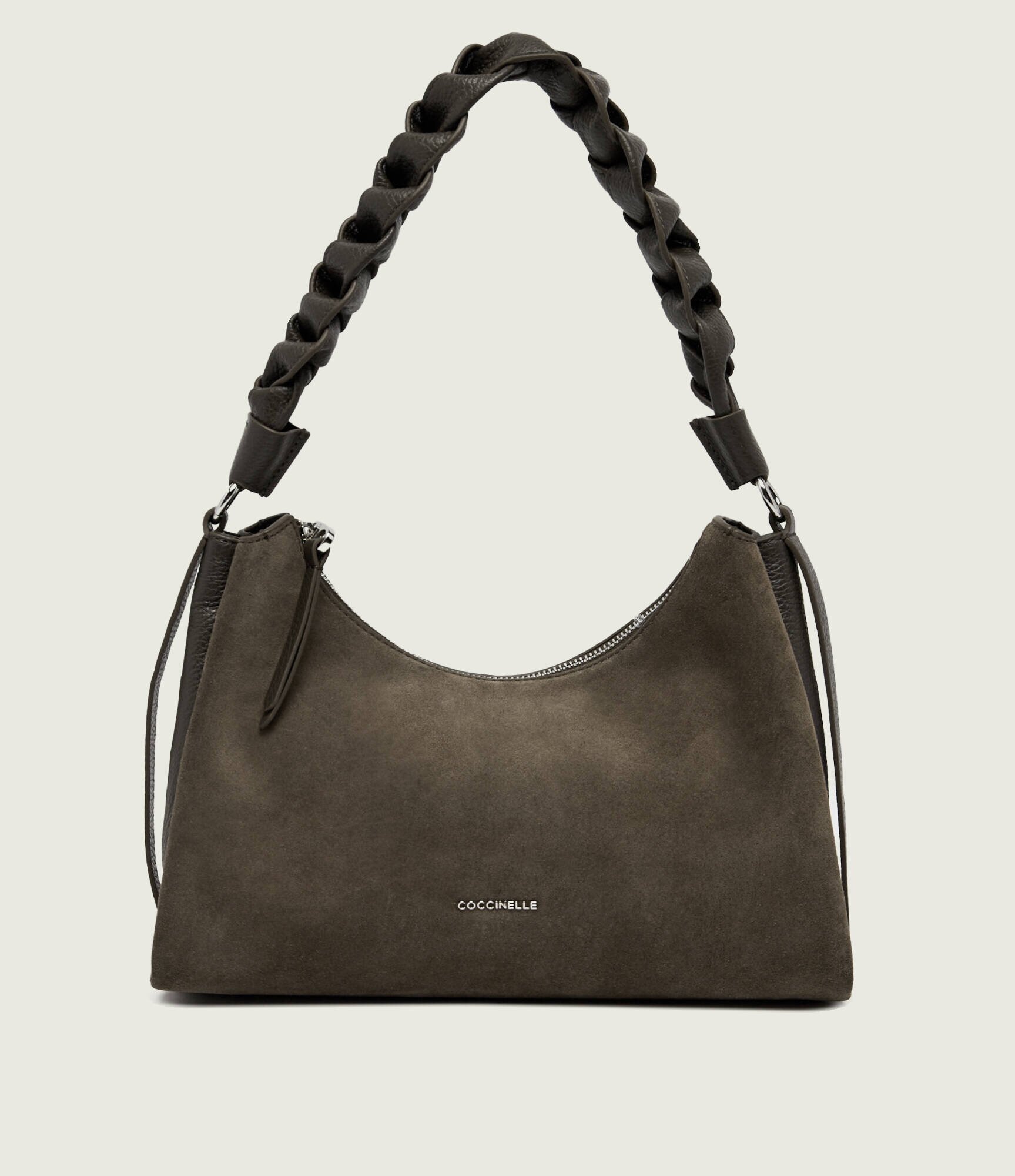 Coccinelle Hobo Boheme | piele întoarsă cu adaos de piele