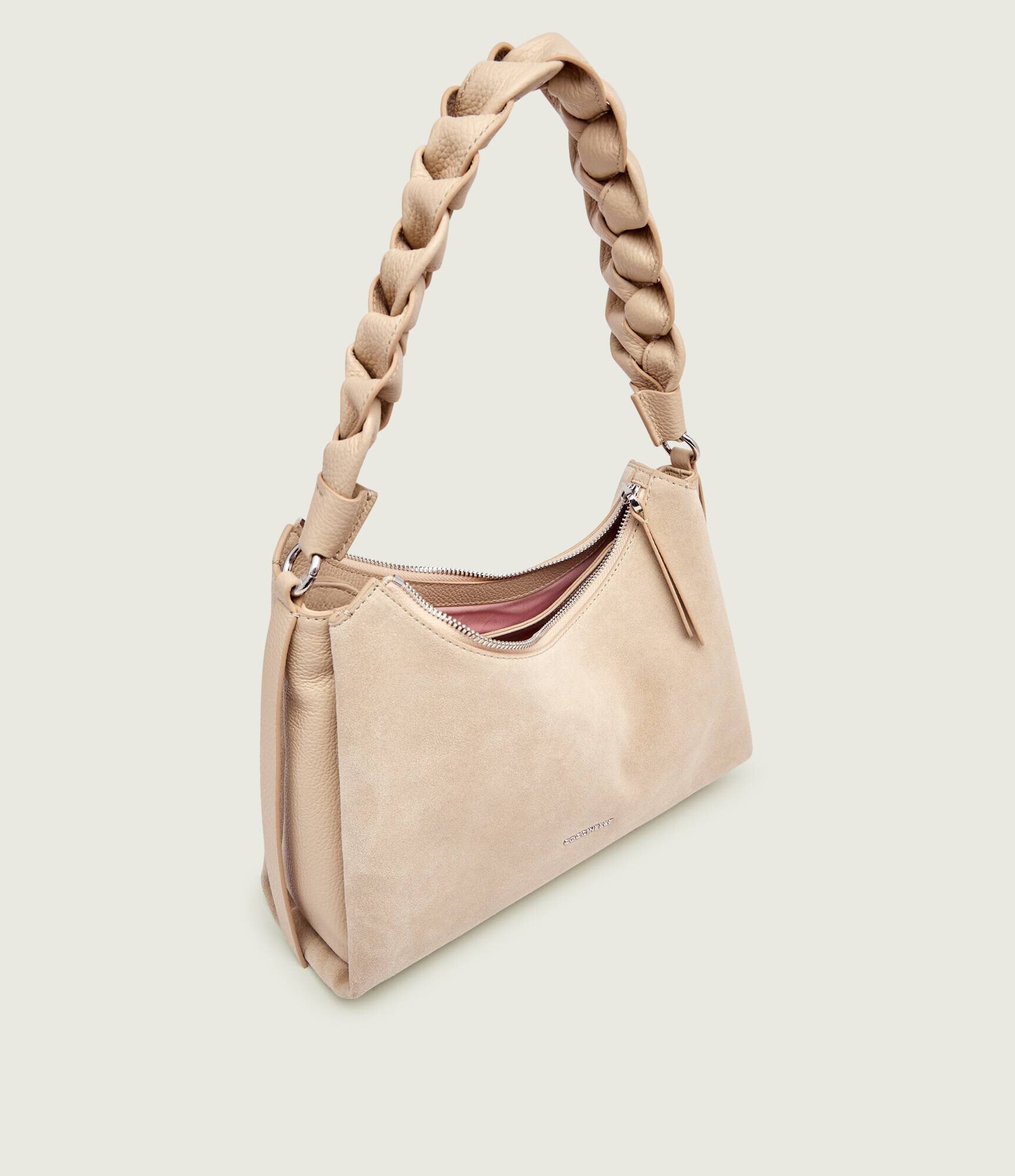 Coccinelle Hobo Boheme | piele întoarsă cu adaos de piele