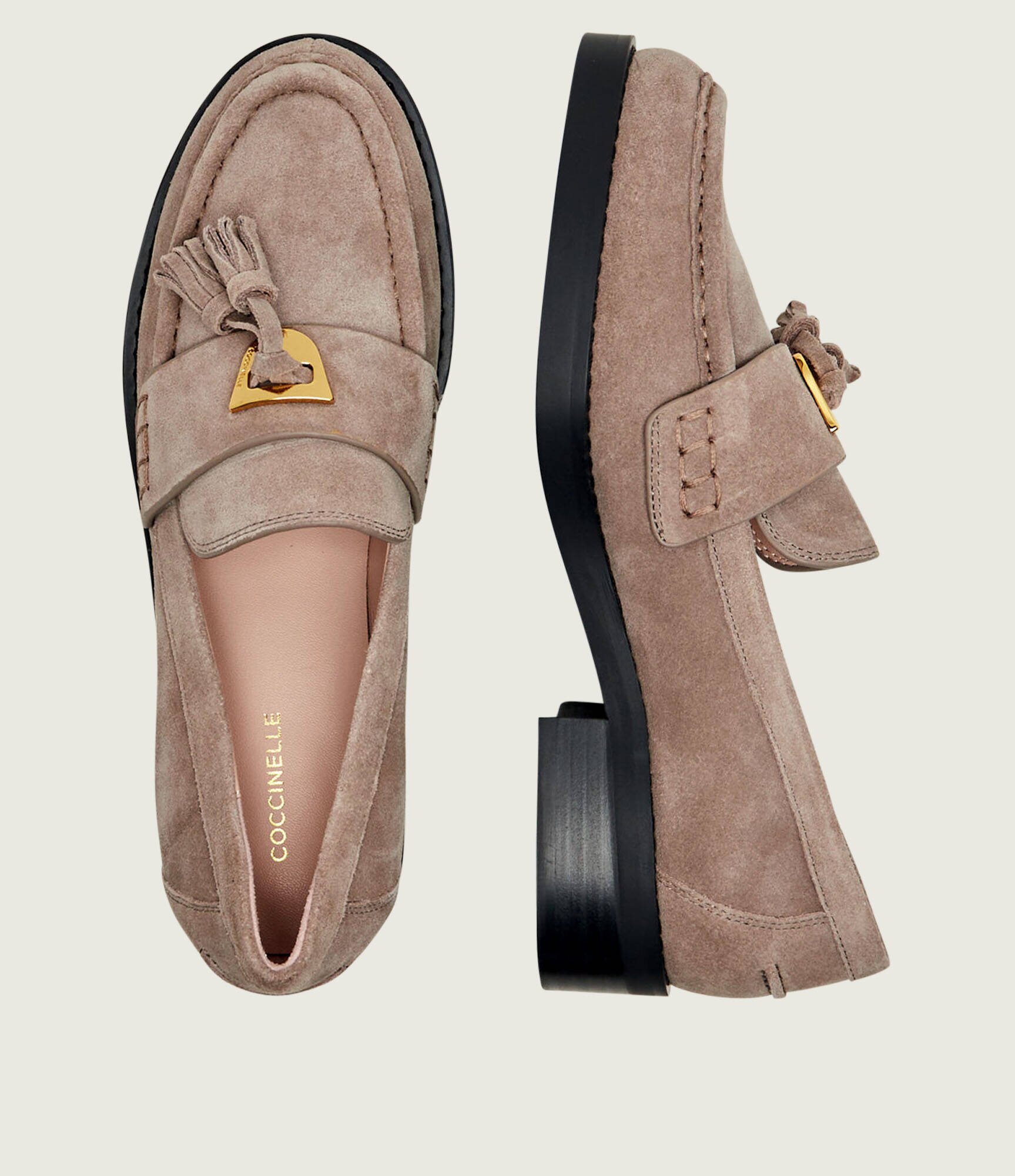 Coccinelle Pantofi loafer Beat | piele întoarsă