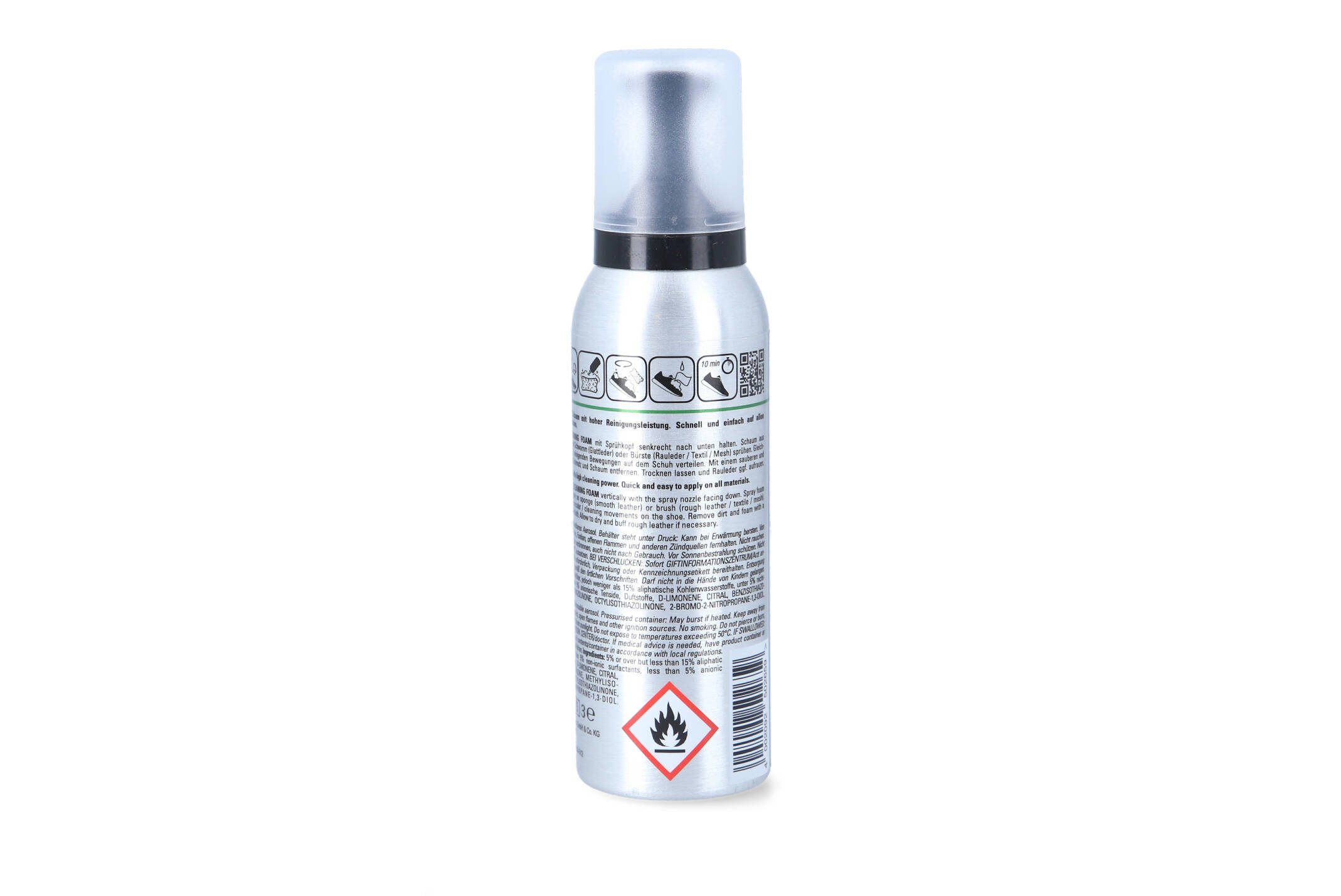 Collonil Spumă de curățare pentru încălțăminte de piele CARBON LAB 125 ML