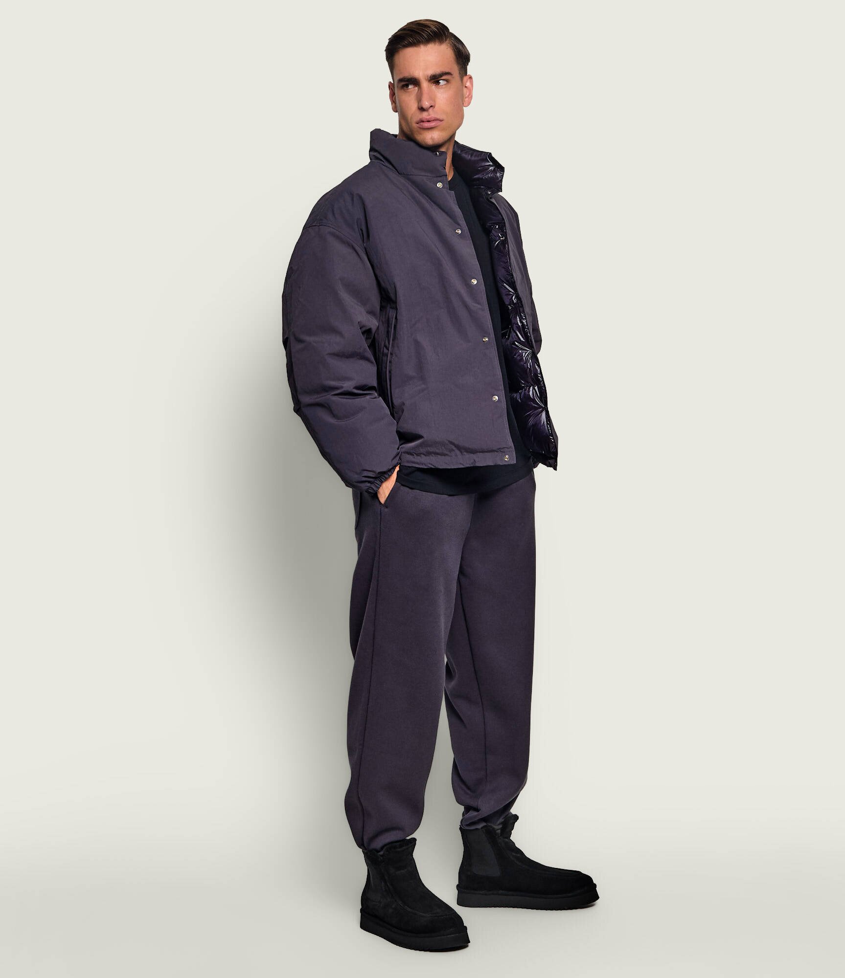 COPENHAGEN STUDIOS Bocanci CPH267M | piele întoarsă | shearling