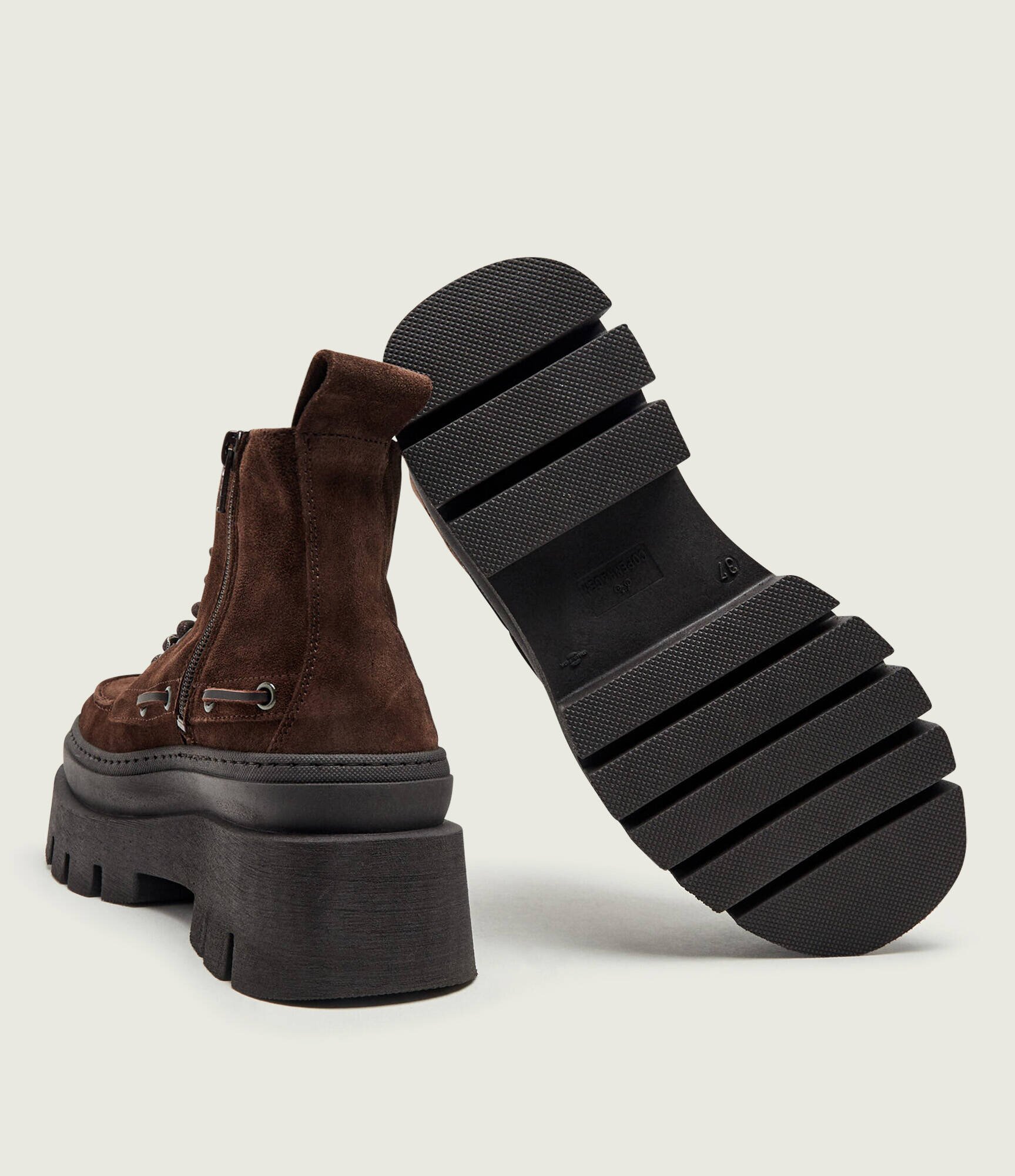 COPENHAGEN STUDIOS Botine CPH697 | piele întoarsă