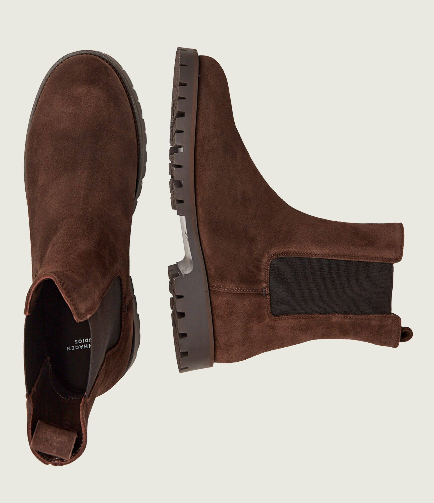 COPENHAGEN STUDIOS Ghete chelsea CPH850M | piele întoarsă