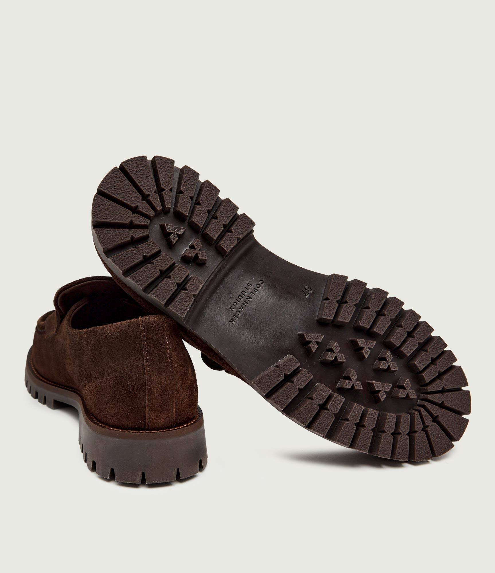 COPENHAGEN STUDIOS Pantofi loafer | piele întoarsă