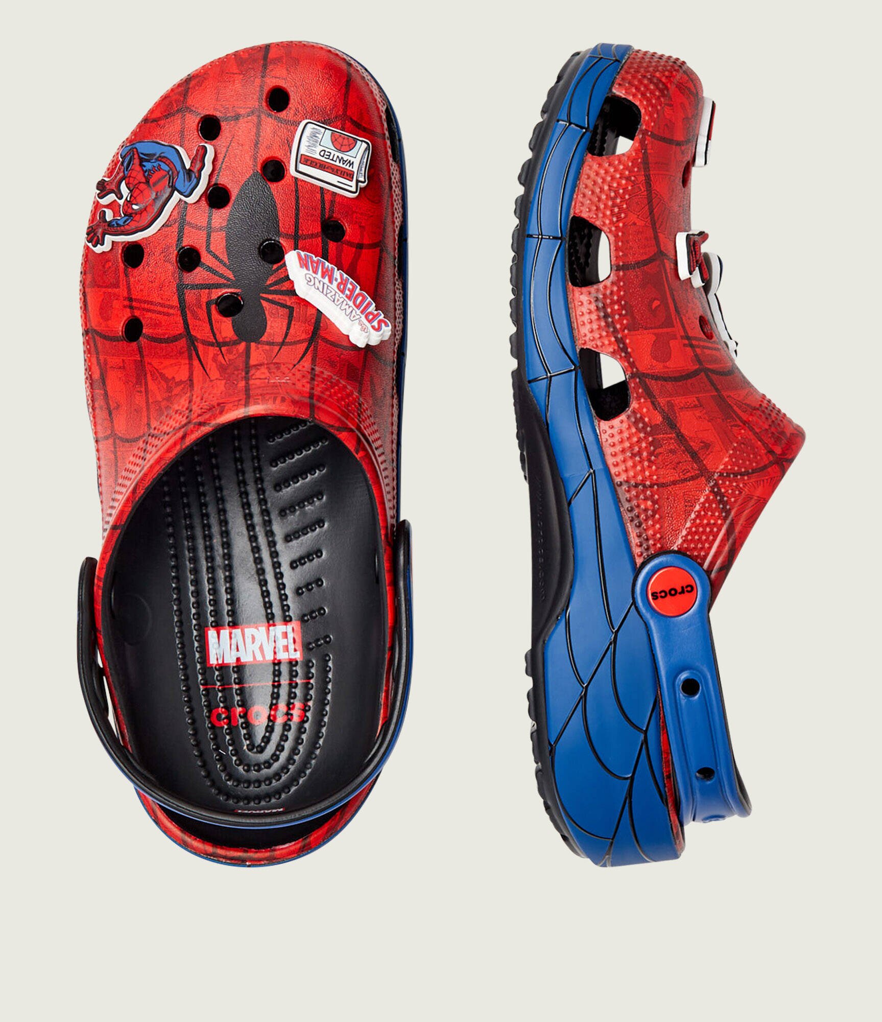 Crocs Mule 2 în 1 Classic Spider - Man Web Clog | x Marvel