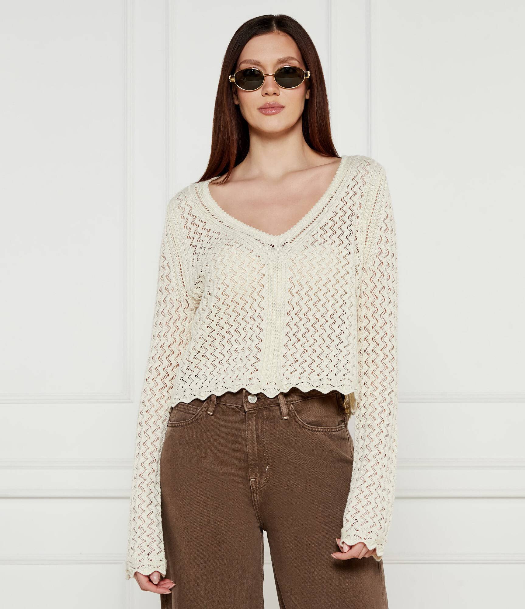 Desigual Bluză FLAM | Cropped Fit