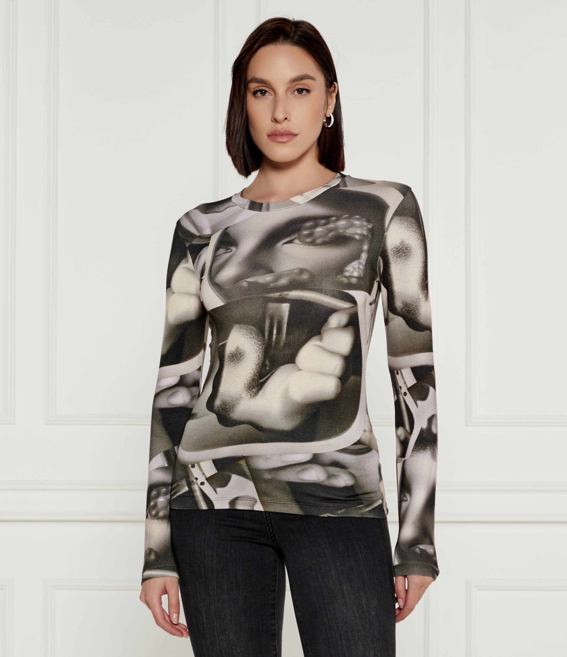 Desigual Bluză Surrealismo | Slim Fit