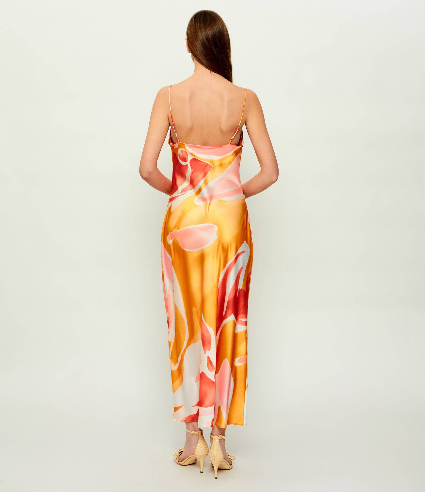 Desigual De satin rochie 2 în 1 Wave