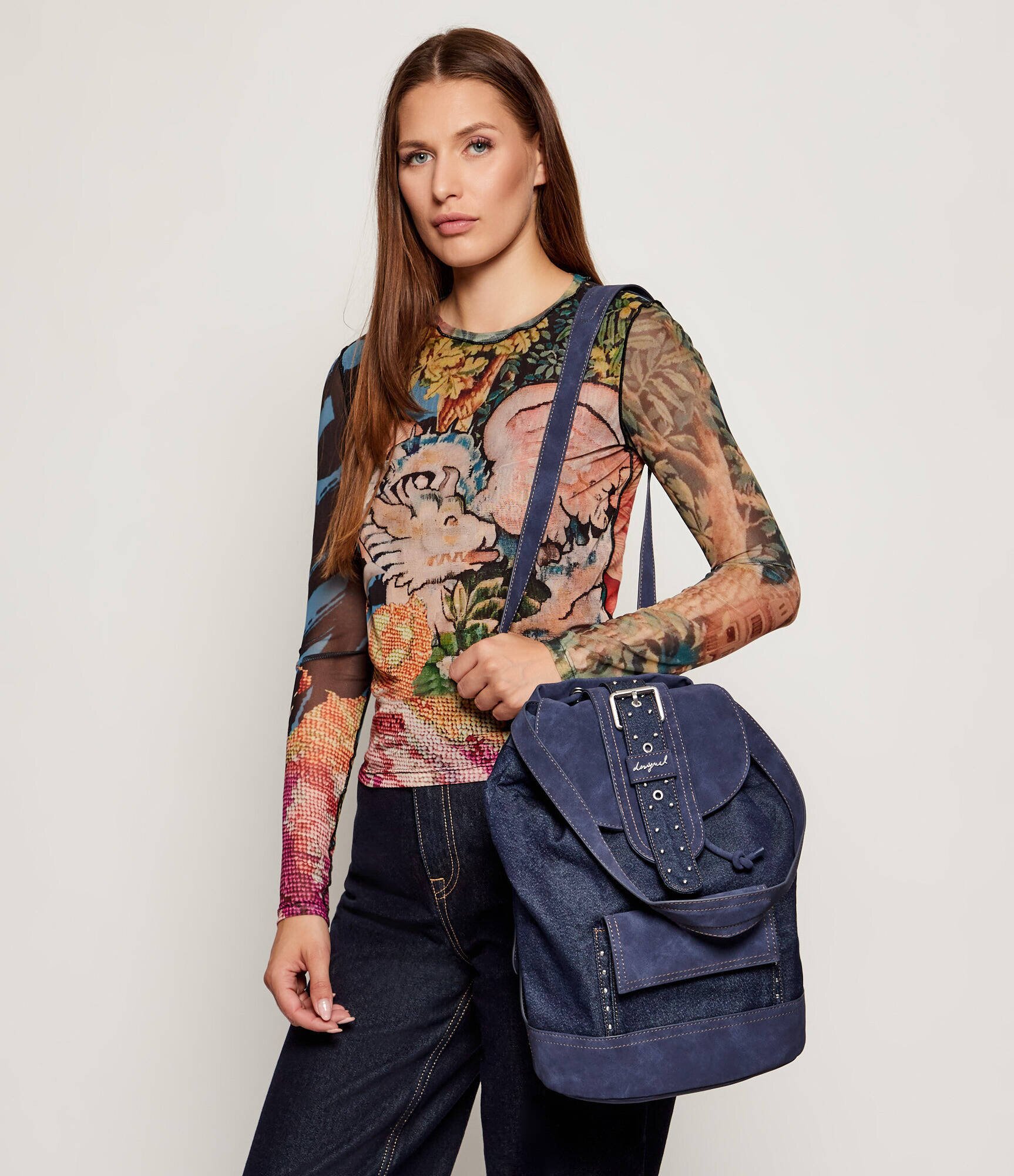 Desigual Denim rucsac 2w1 | Back_Bindella Krapina 2.0