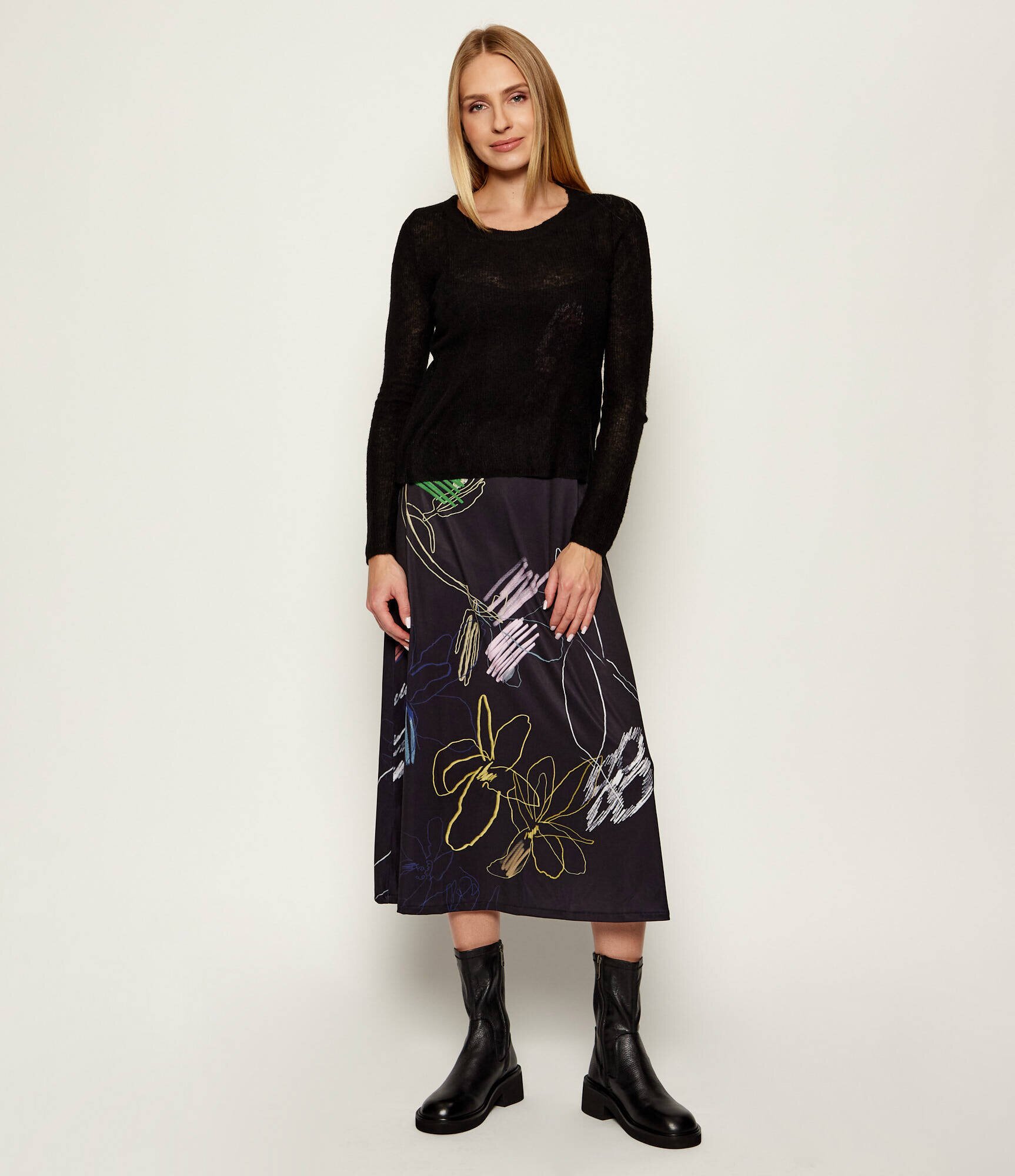Desigual Rochie 2 în 1 VEST_KALA cu adaos de lână