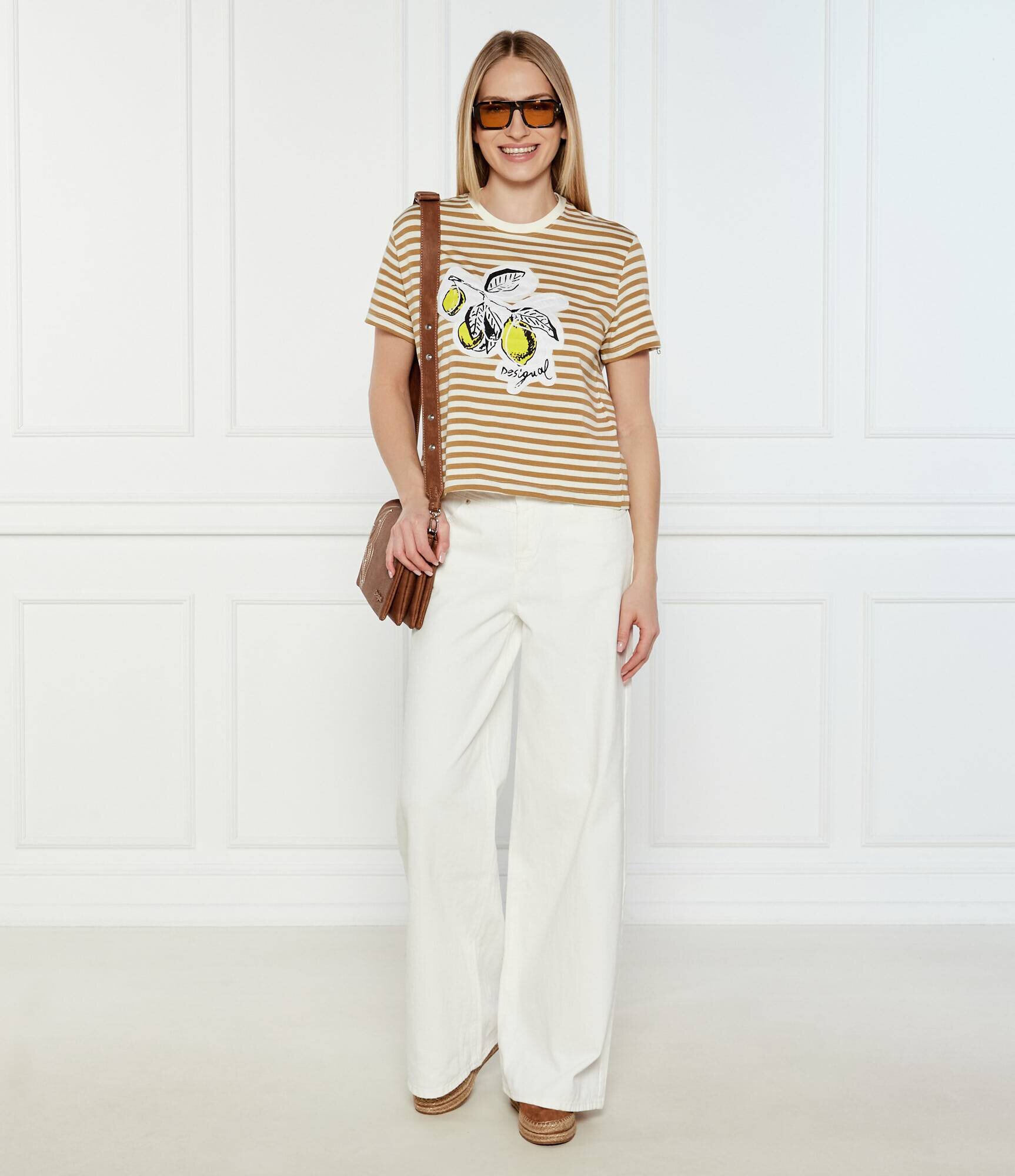 Desigual Tricou Lemon | regular fit