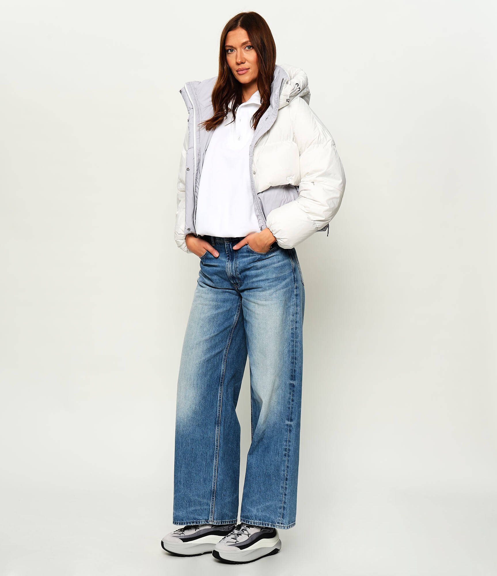 Diego M De puf geacă | Cropped Fit
