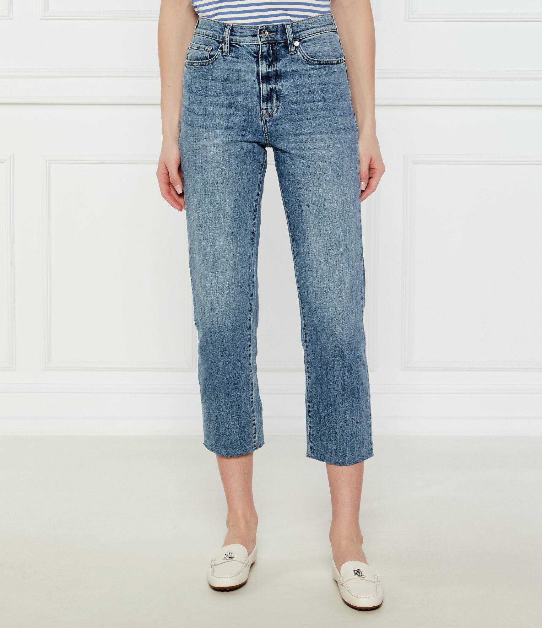 DKNY Blugi | Straight fit | high rise