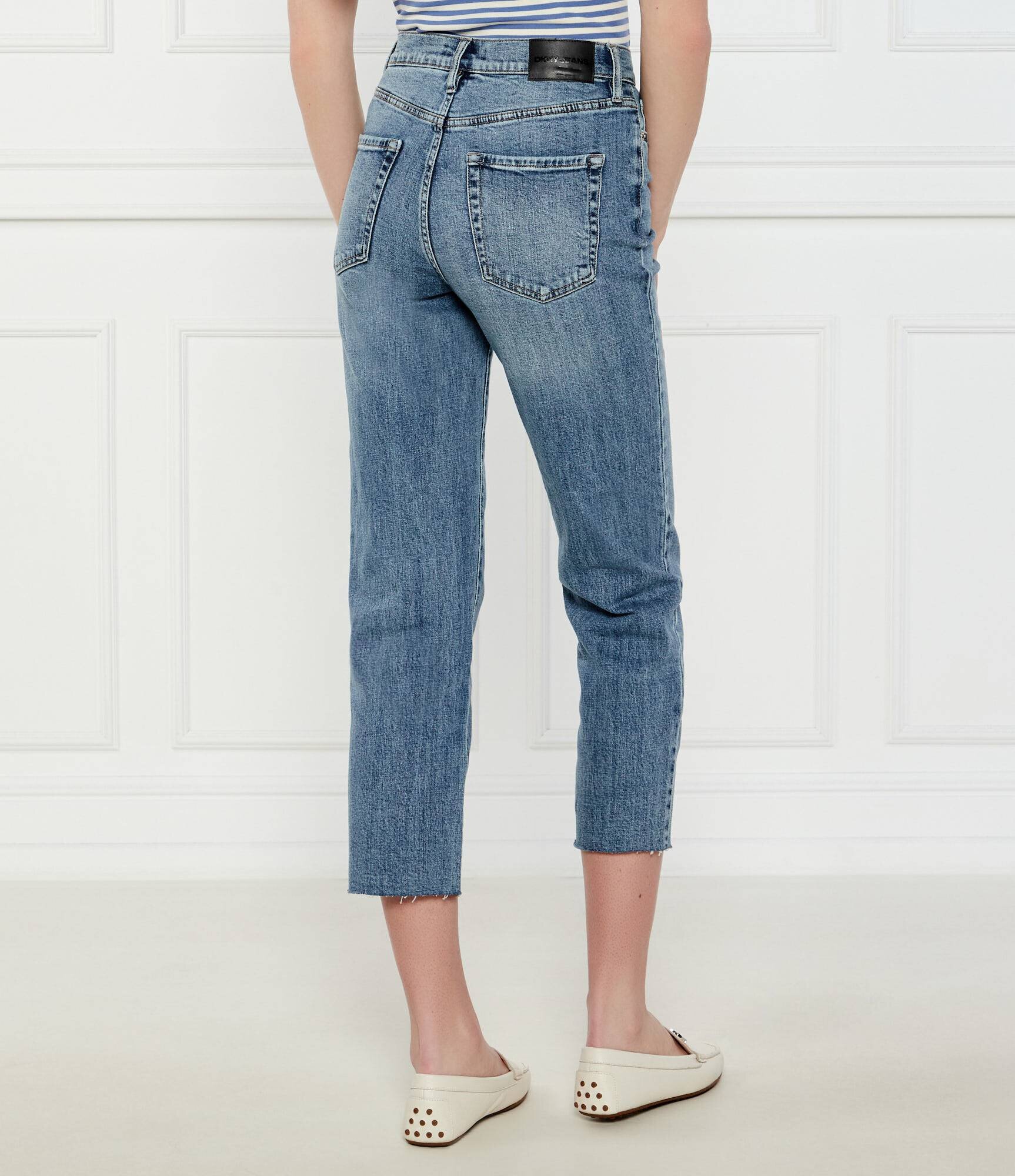 DKNY Blugi | Straight fit | high rise