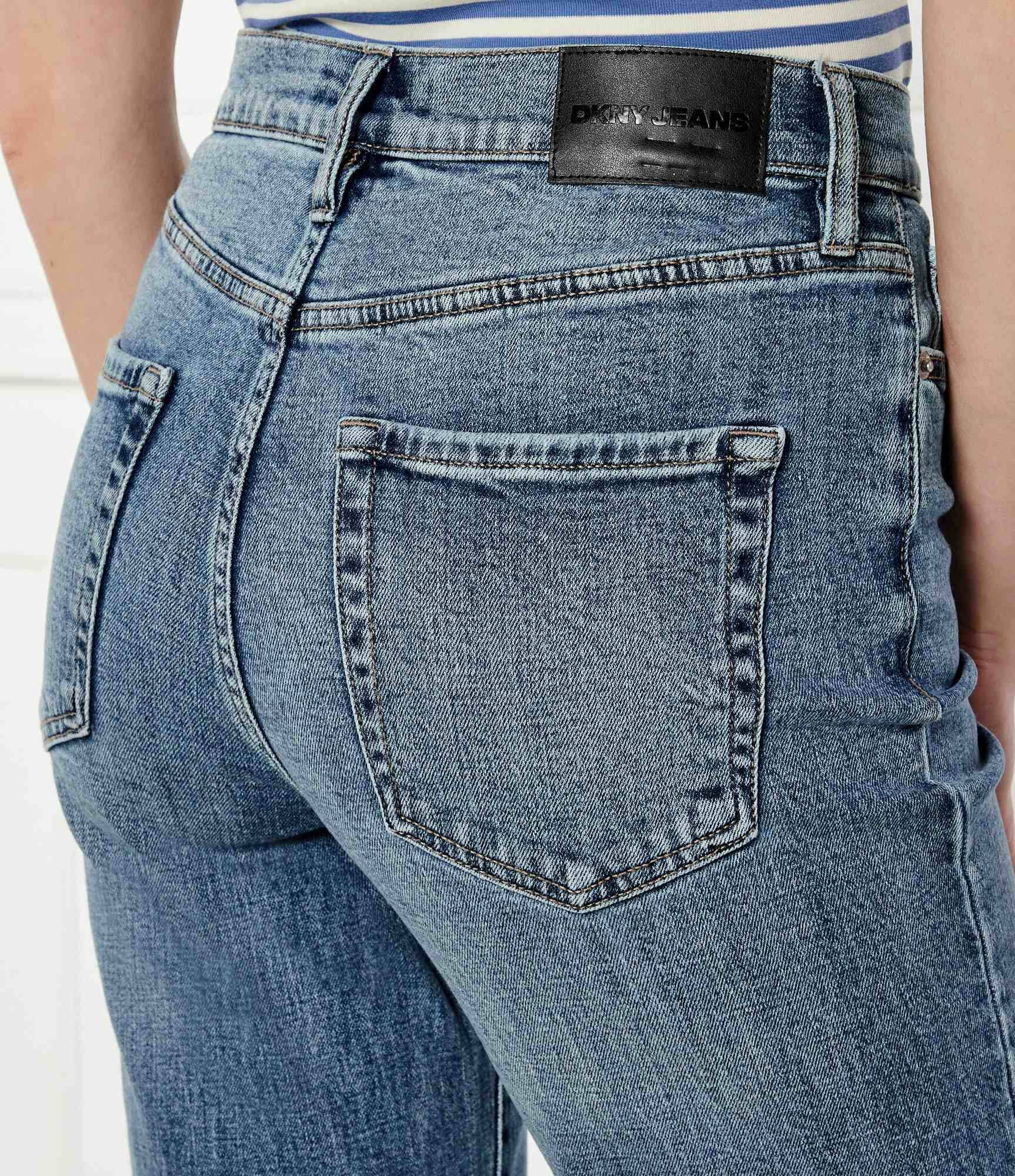 DKNY Blugi | Straight fit | high rise