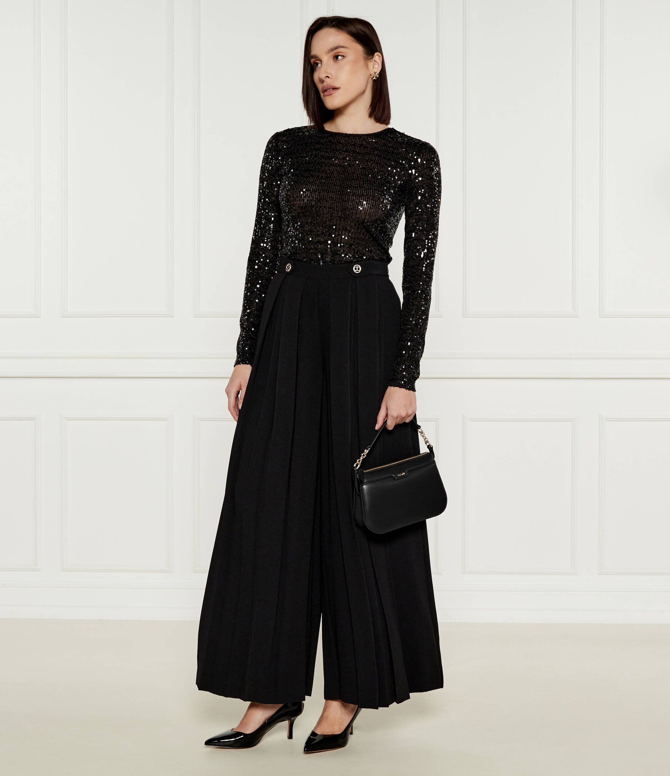 DKNY De piele geantă poștaș