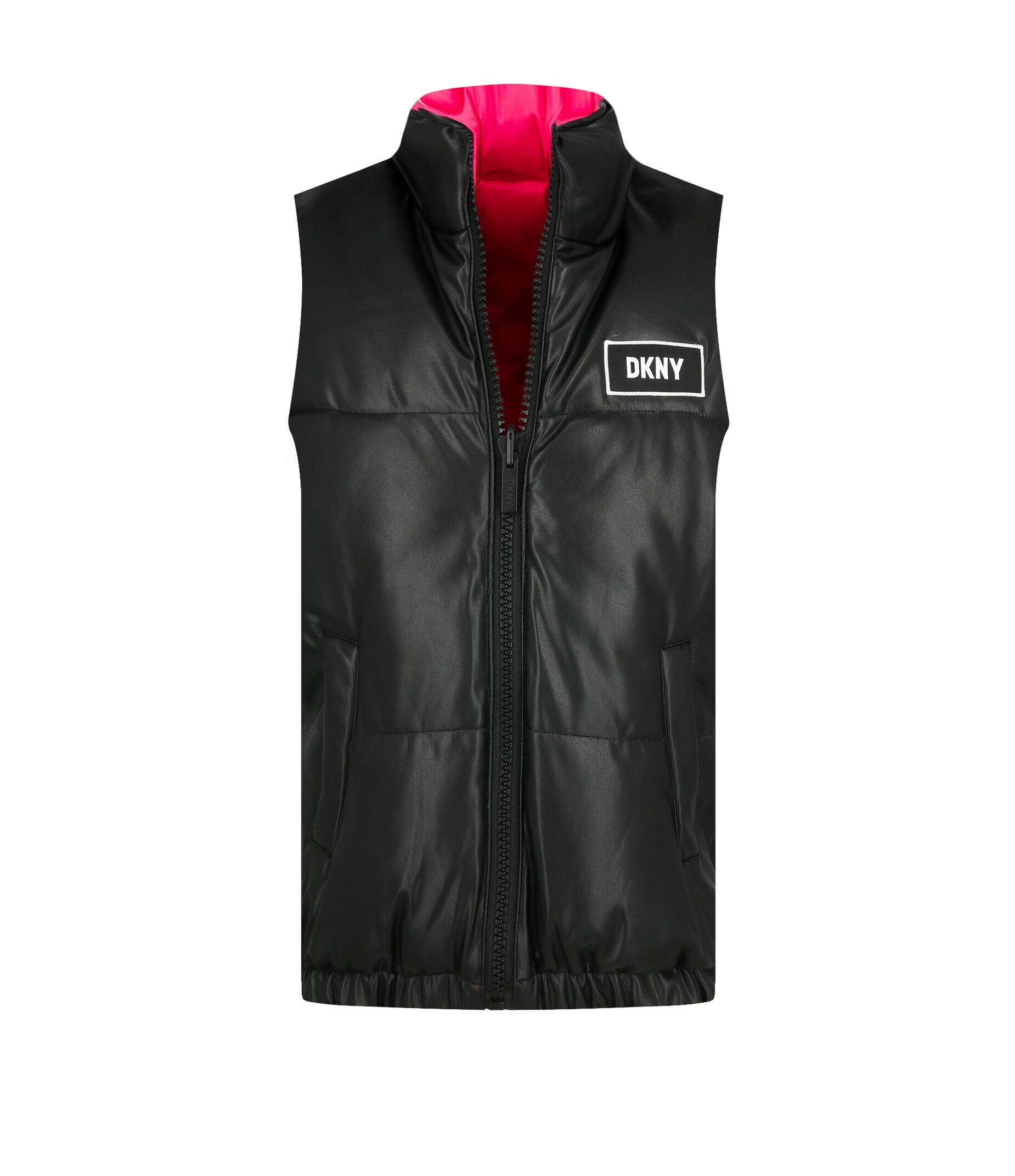 DKNY Kids Cu două fețe Kamizelka | Regular Fit